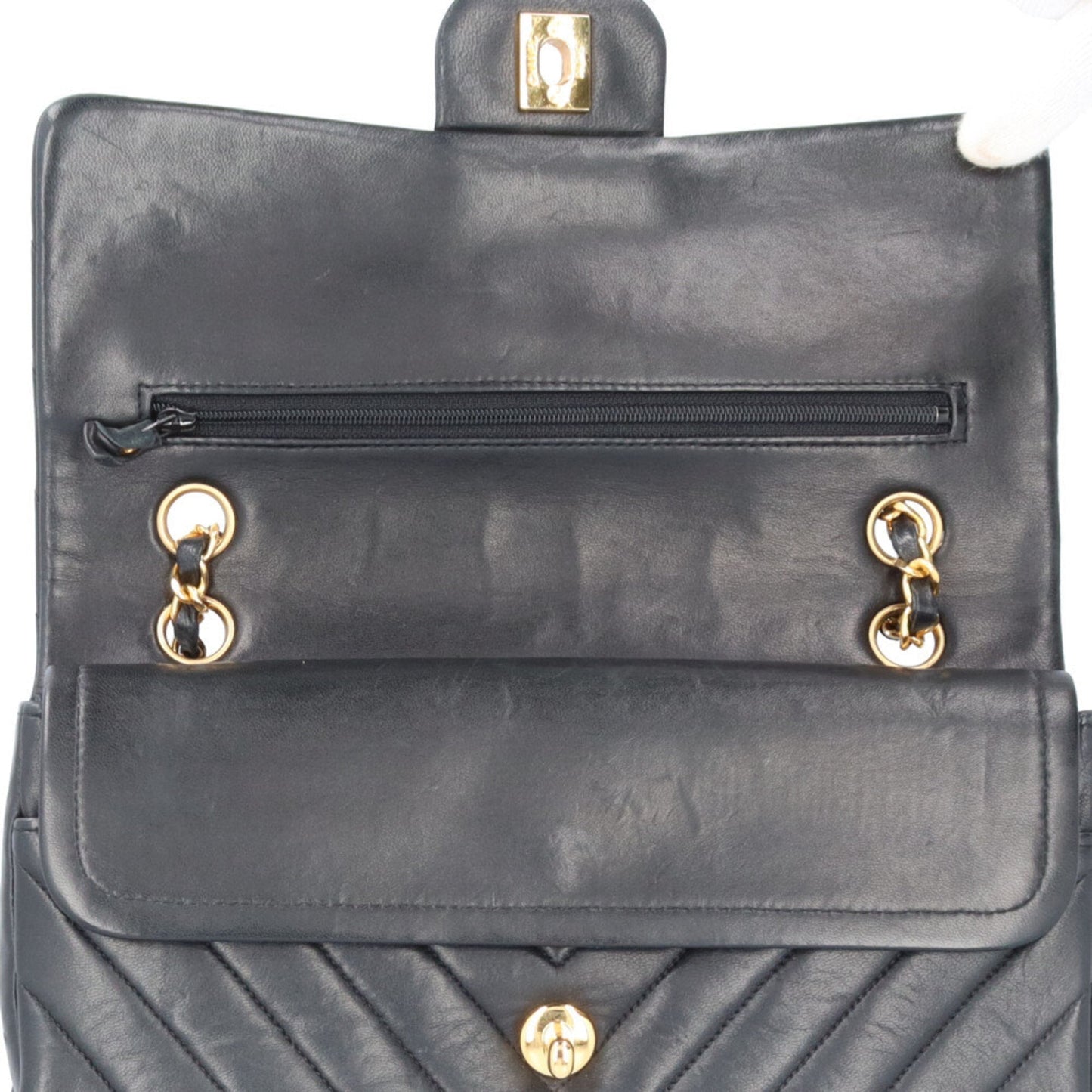 Chanel Classic Chevron Flap Bag Shoulder Bag