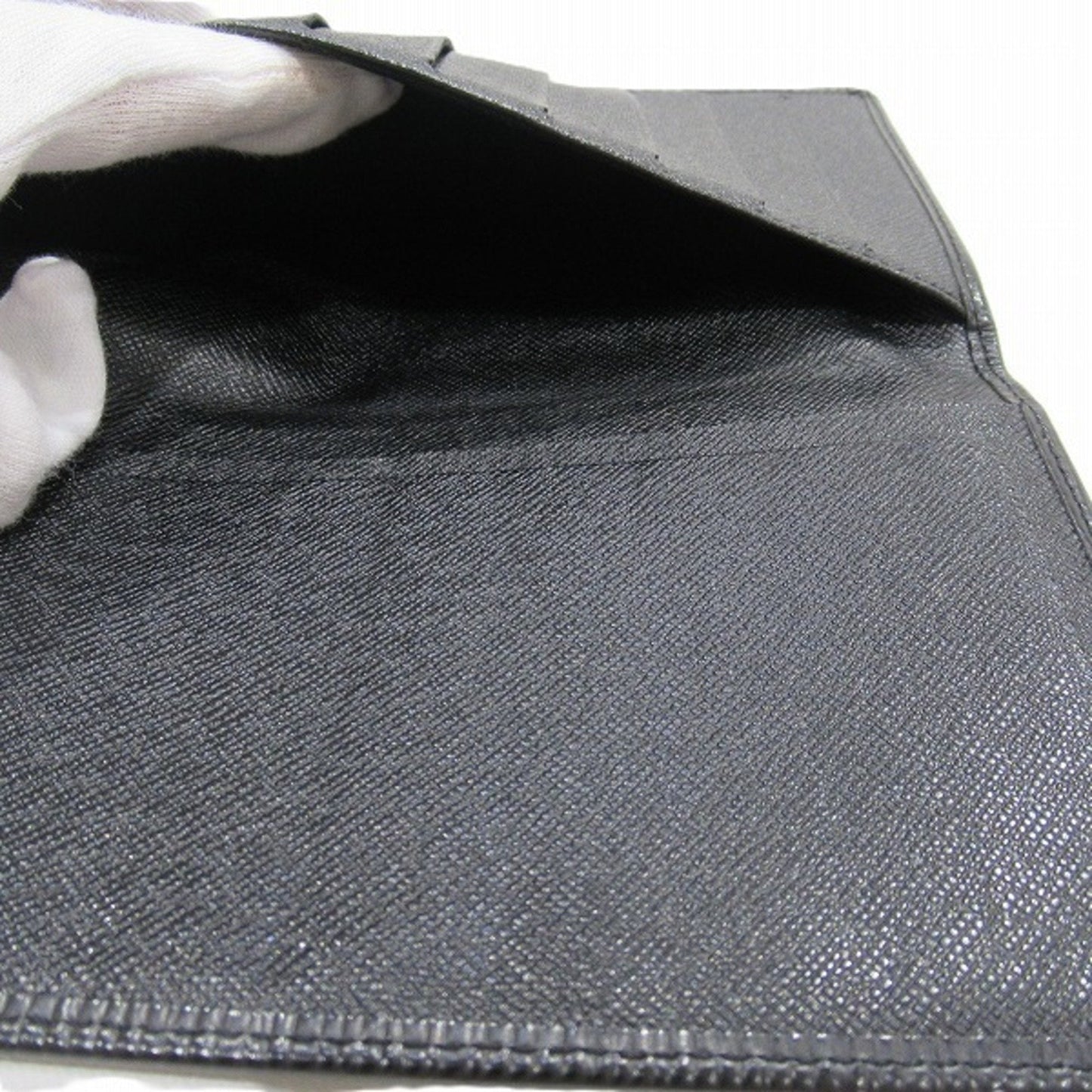 Luxury Leather Credit Card Holder with Dust Bag