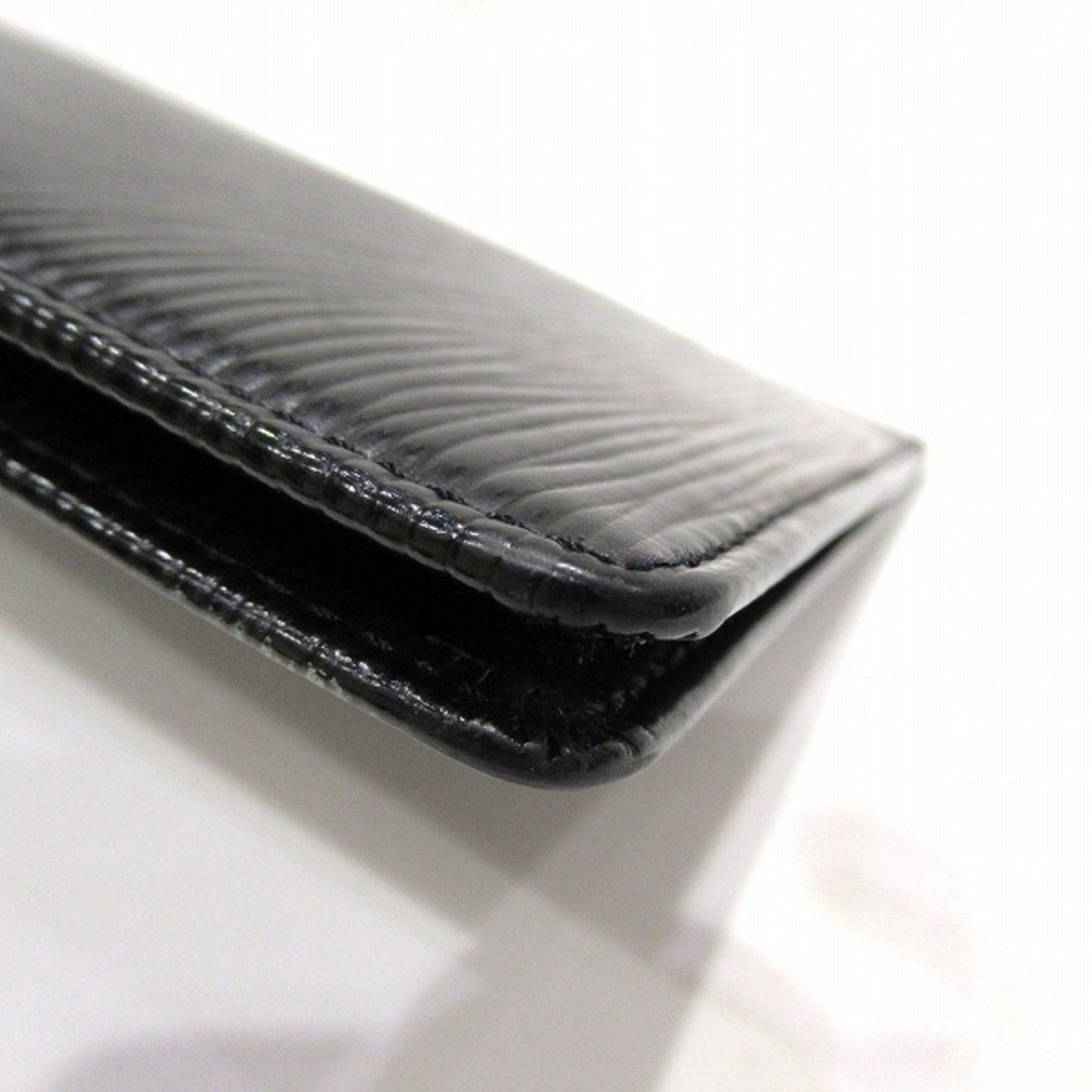 Luxury Leather Credit Card Holder with Dust Bag