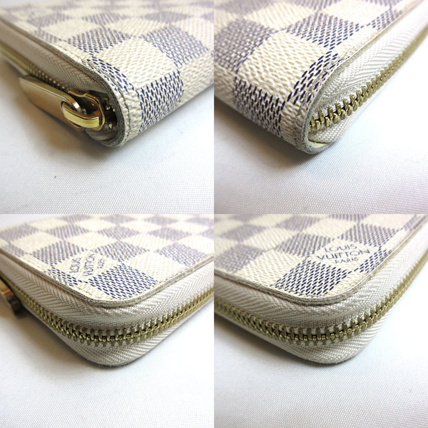 Zippy Wallet Damier Azur N60019