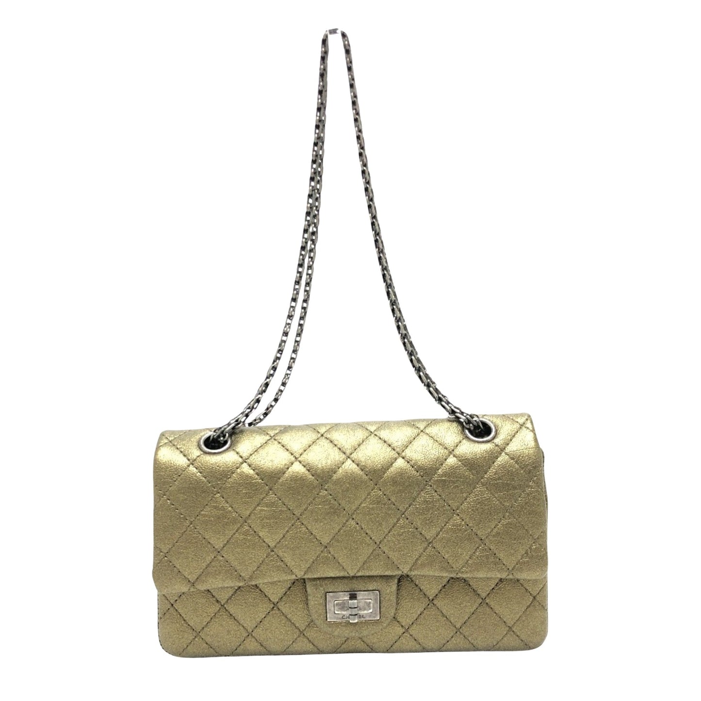 Chanel Classic Flap Bag Metallic Gold