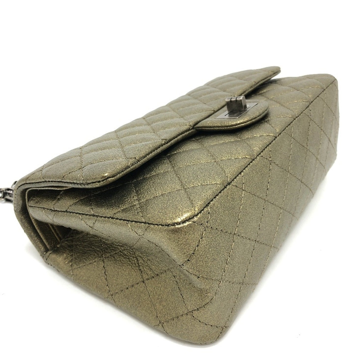 Chanel Classic Flap Bag Metallic Gold