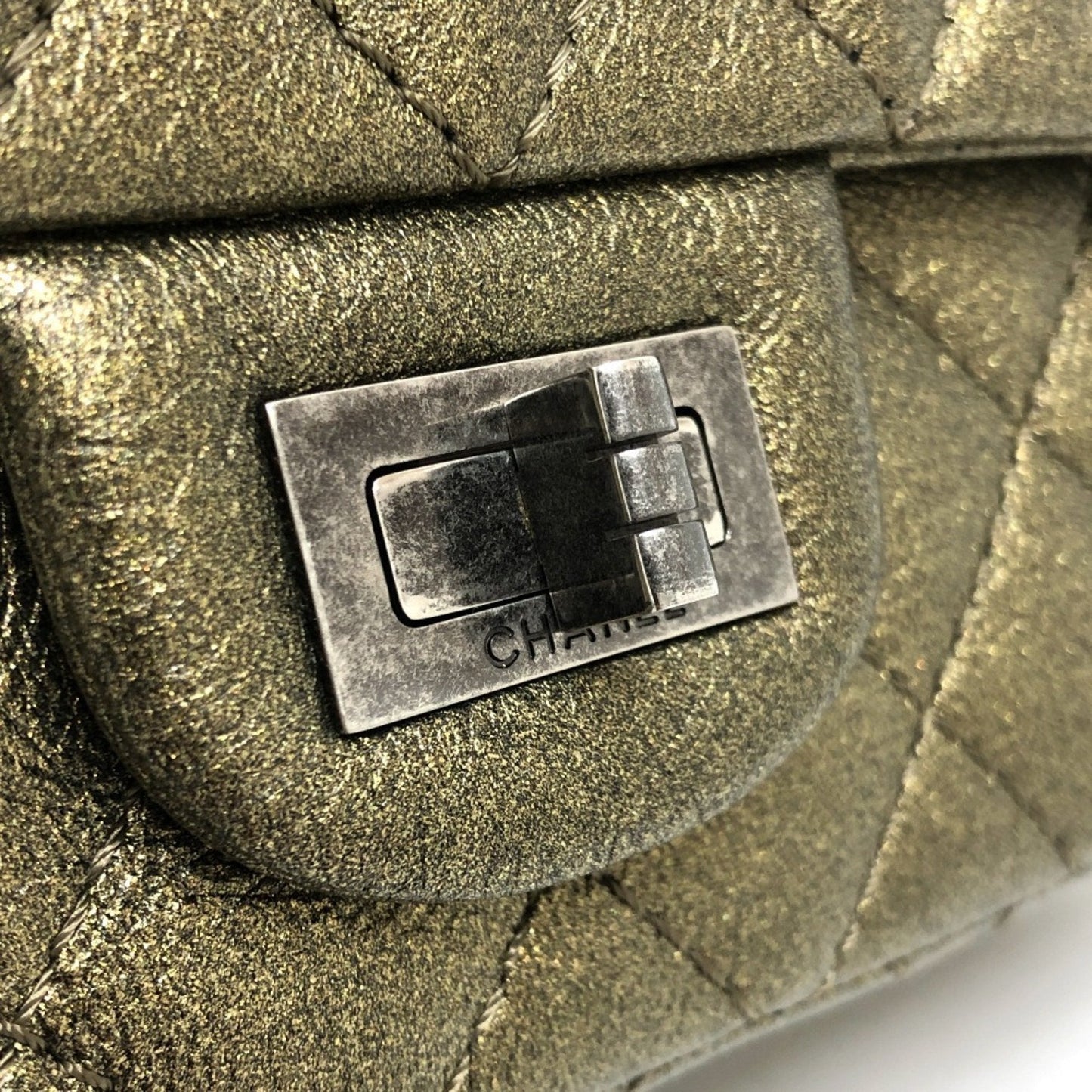 Chanel Classic Flap Bag Metallic Gold