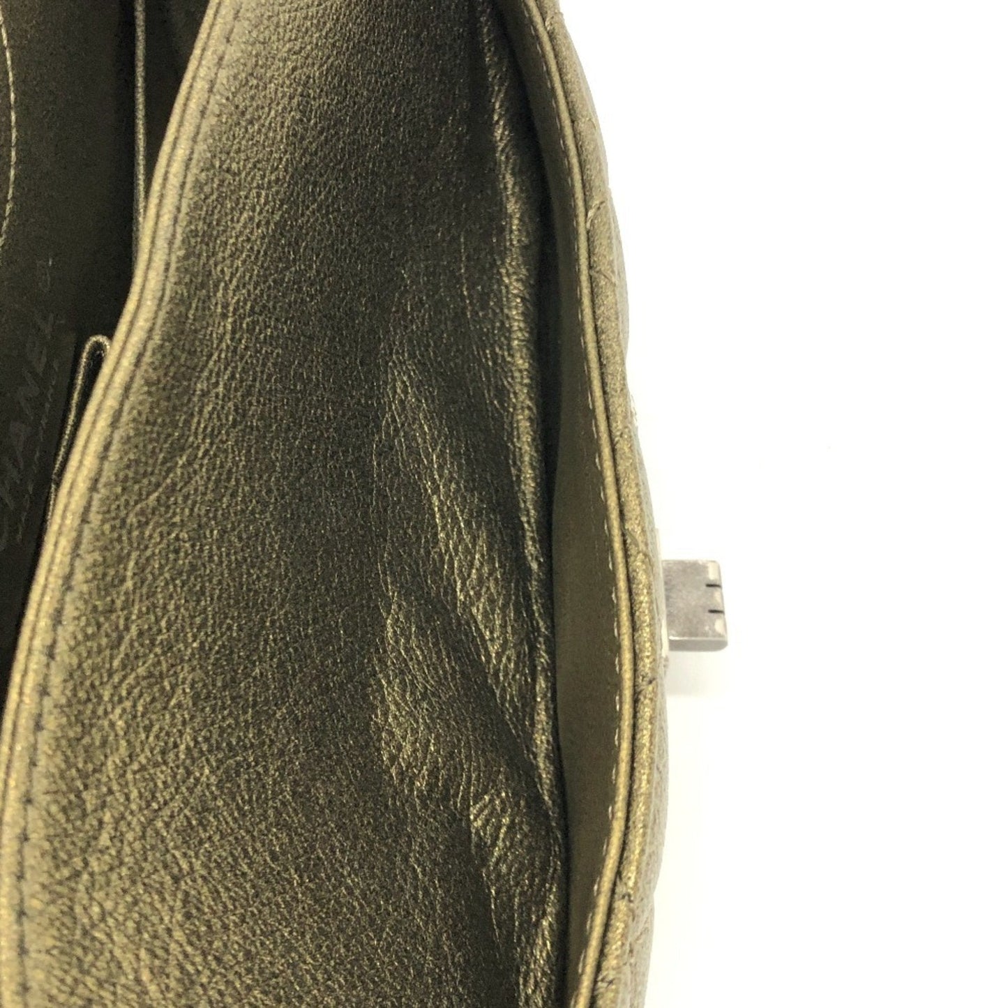 Chanel Classic Flap Bag Metallic Gold