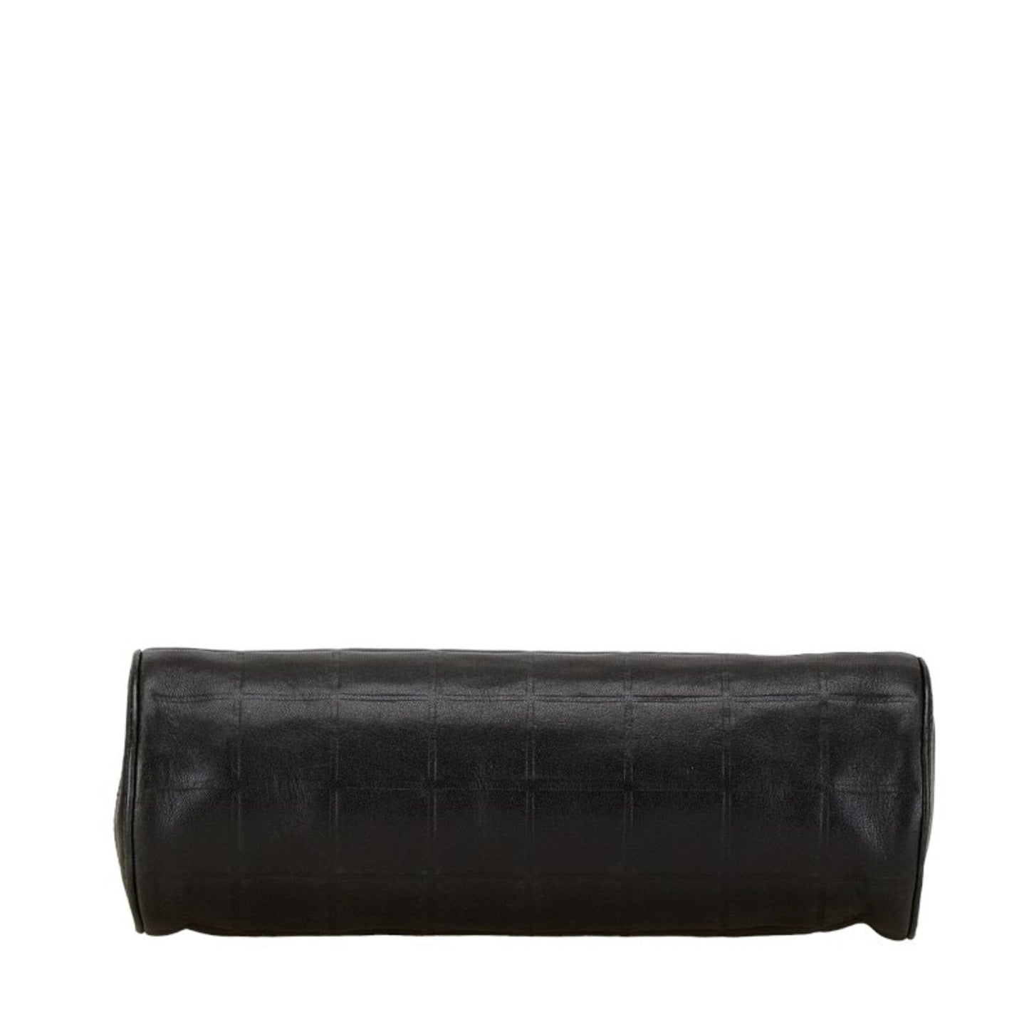 Chanel Chanel Barrel Bag Quilted Leather Clutch