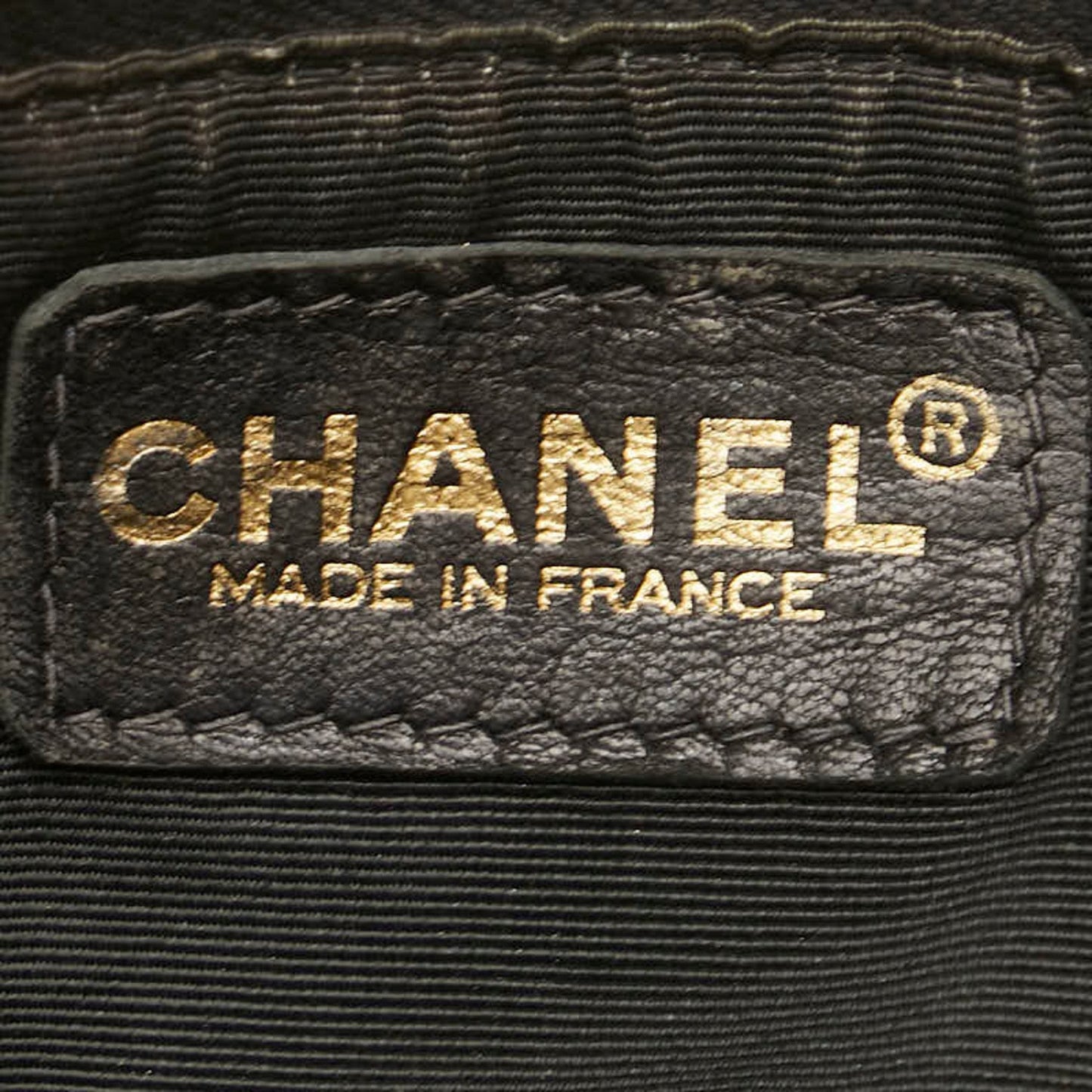 Chanel Chanel Barrel Bag Quilted Leather Clutch