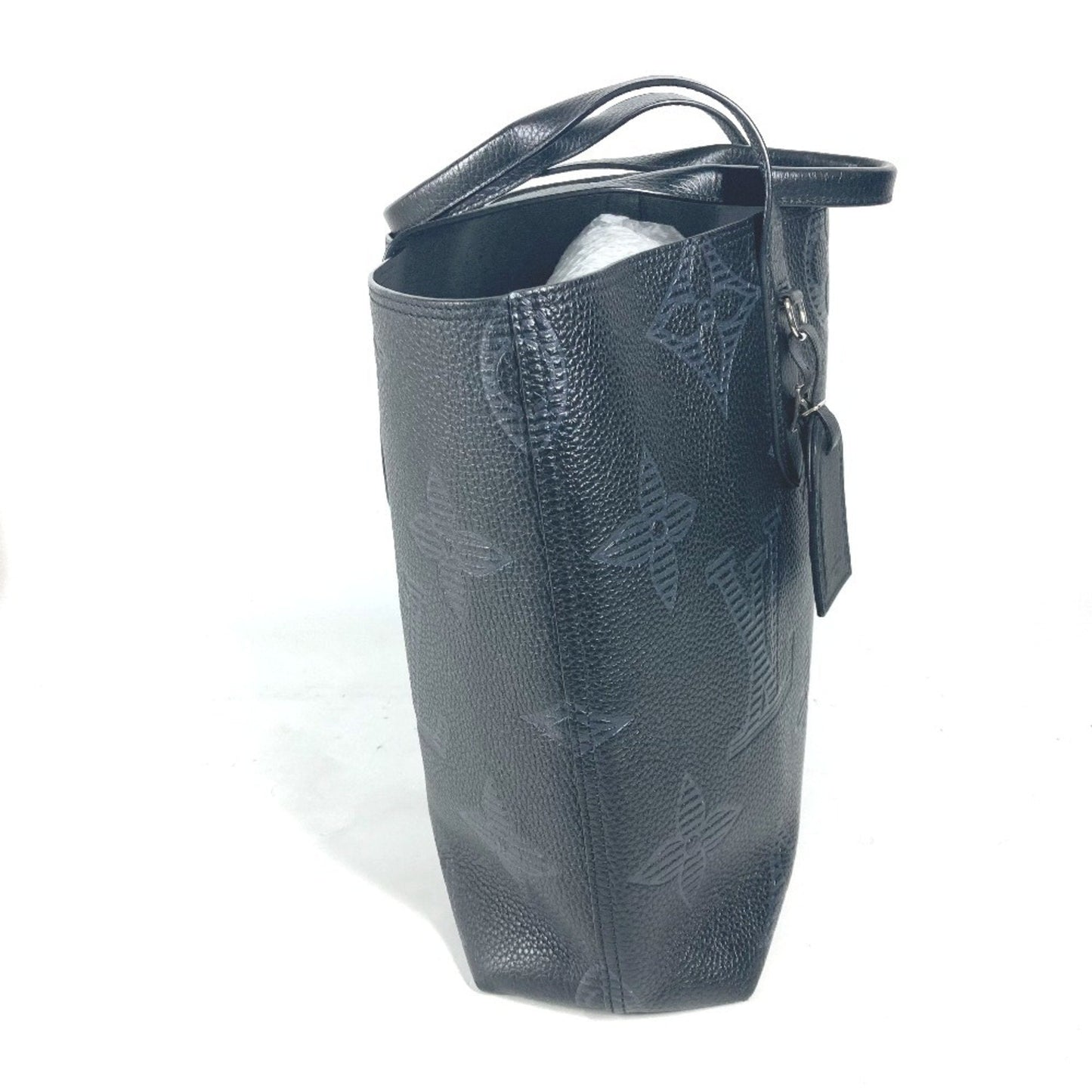 Leather Cabas Voyage Tote Bag