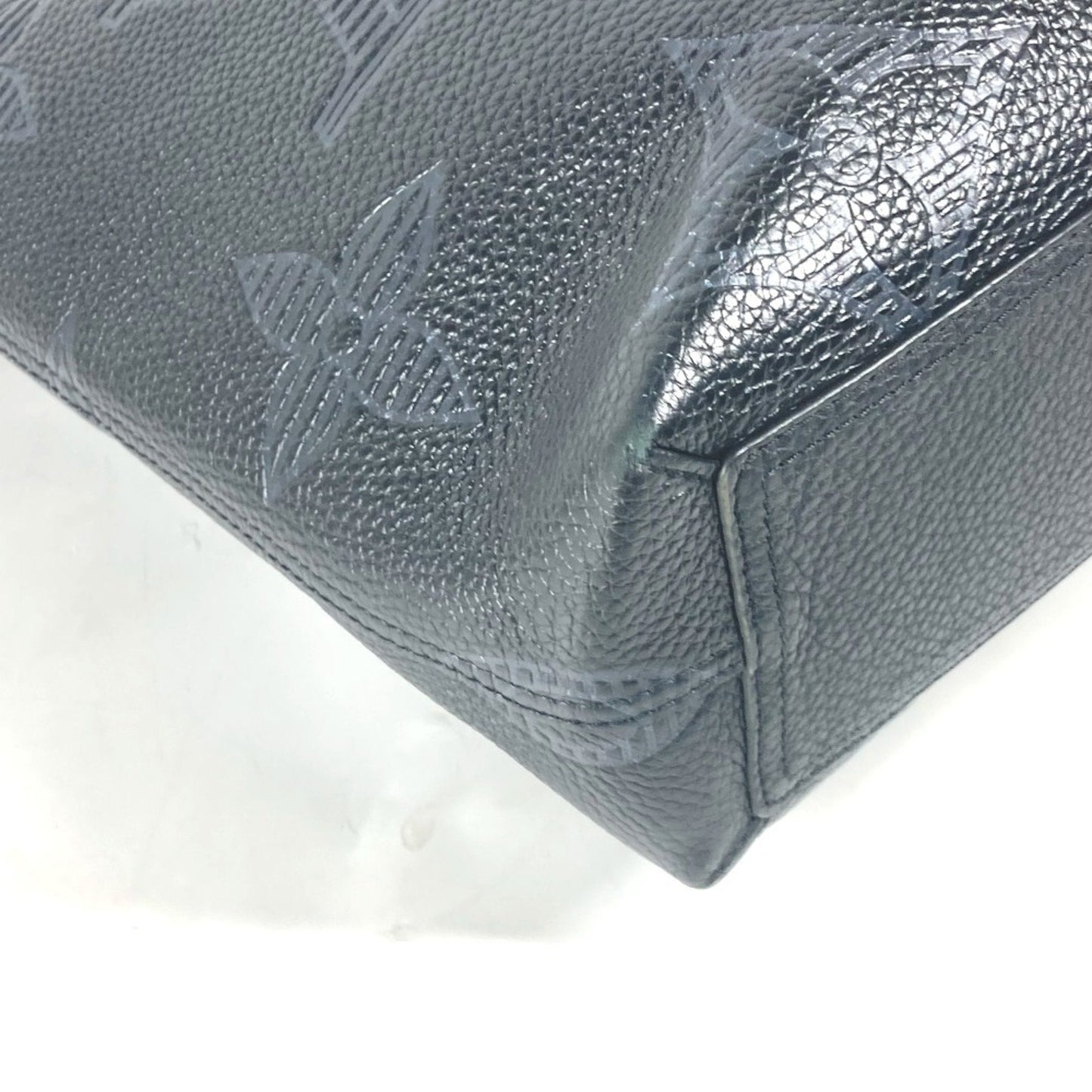 Leather Cabas Voyage Tote Bag
