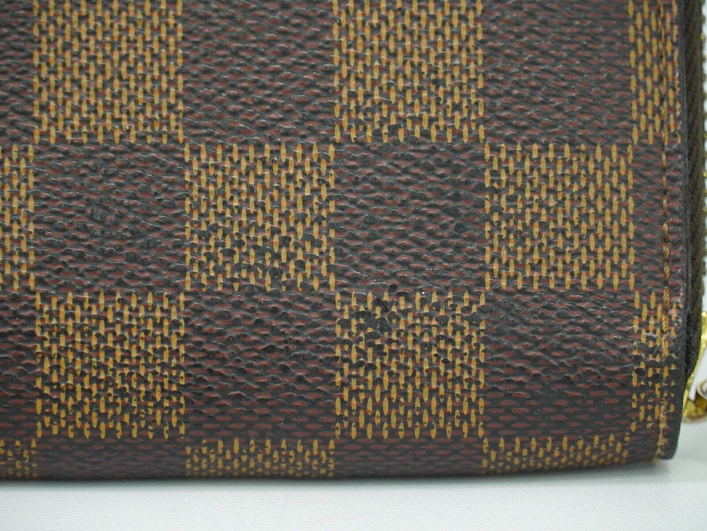 Damier Azur Canvas Zip Wallet N60019