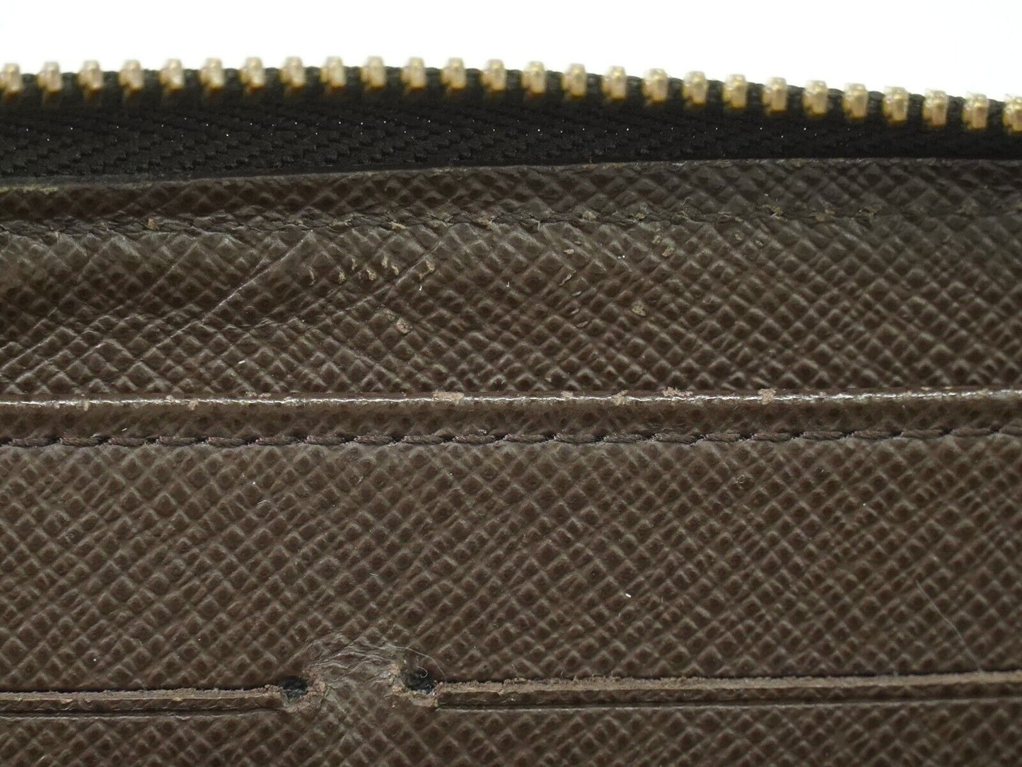 Damier Azur Canvas Zip Wallet N60019