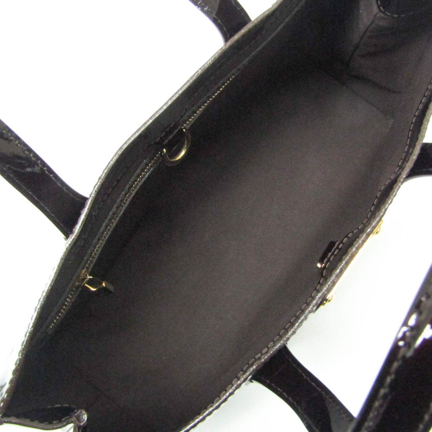 Patent Leather Tote Bag with Slight Wear