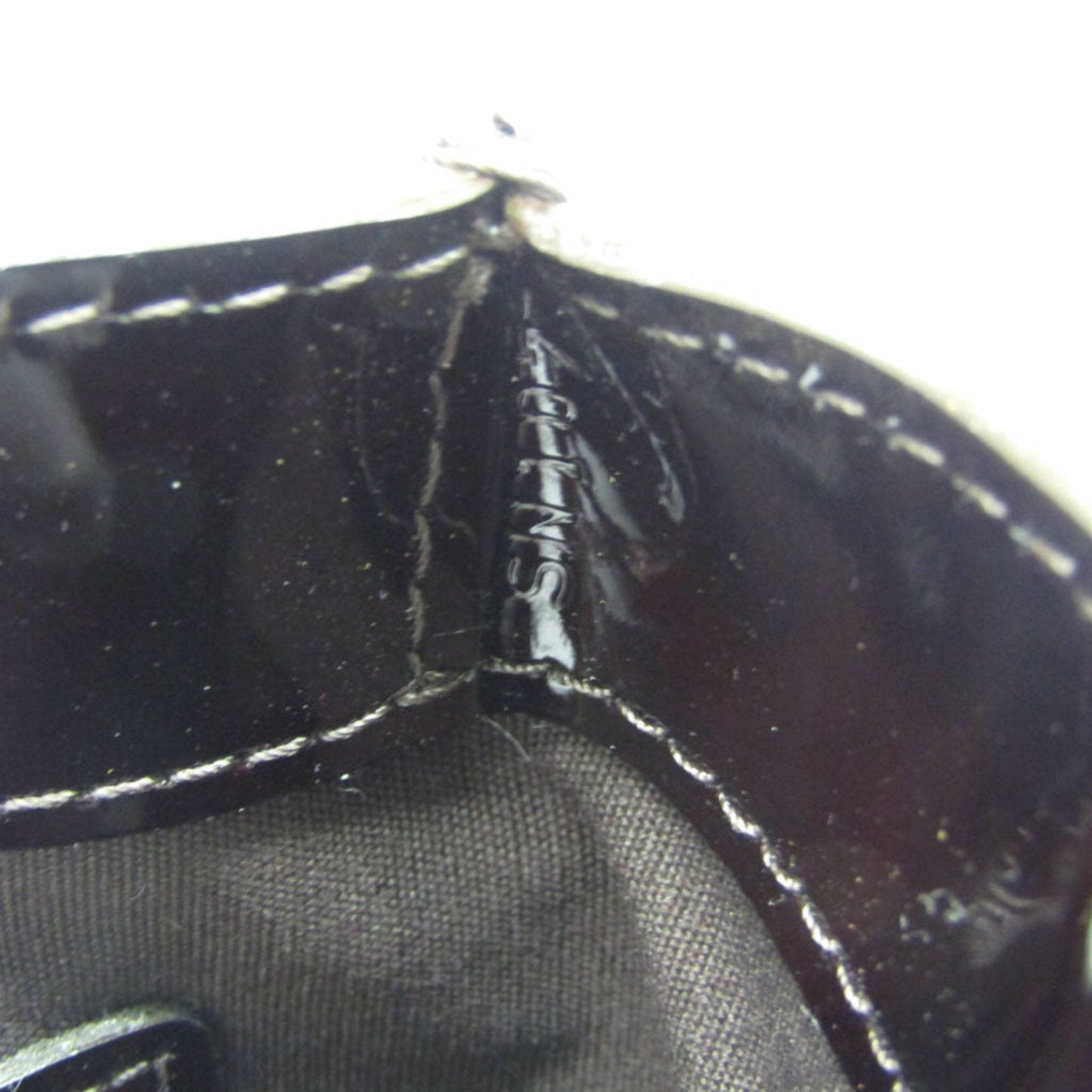 Patent Leather Tote Bag with Slight Wear