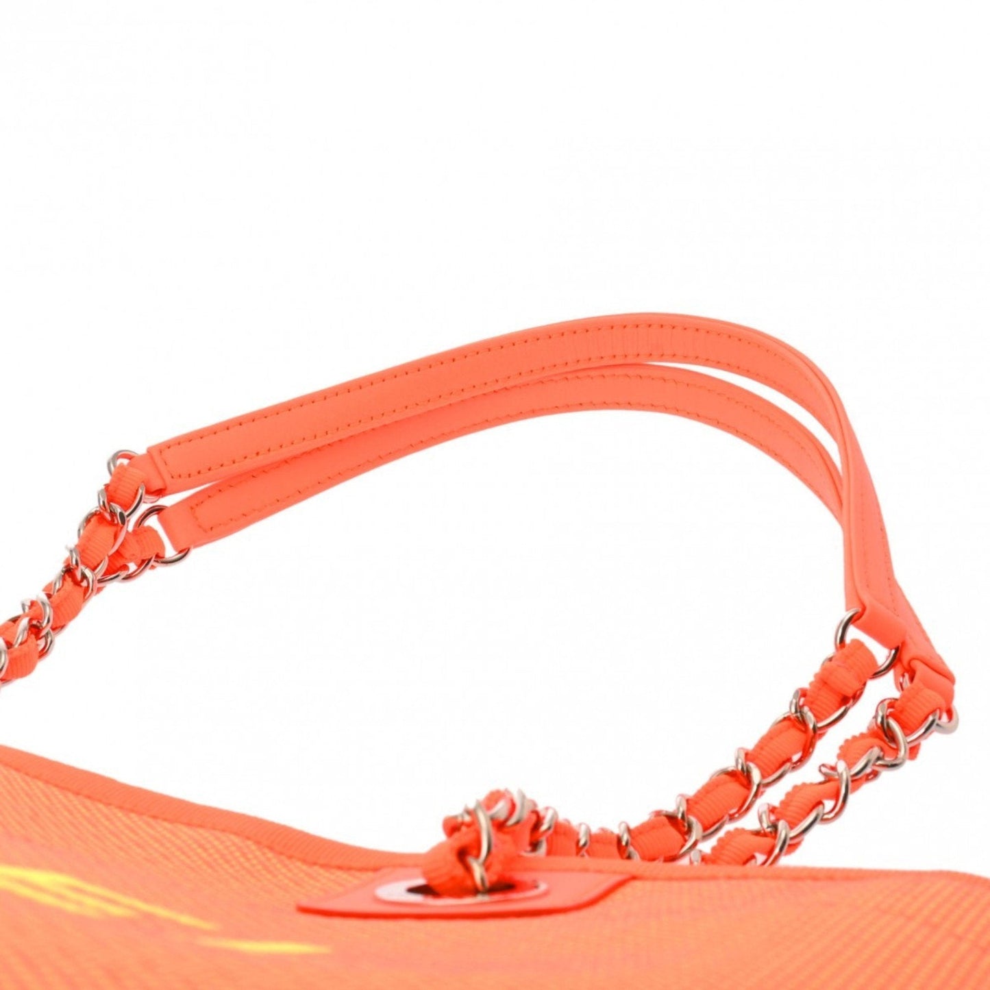 Chanel Chanel Tote Neon Orange Bag