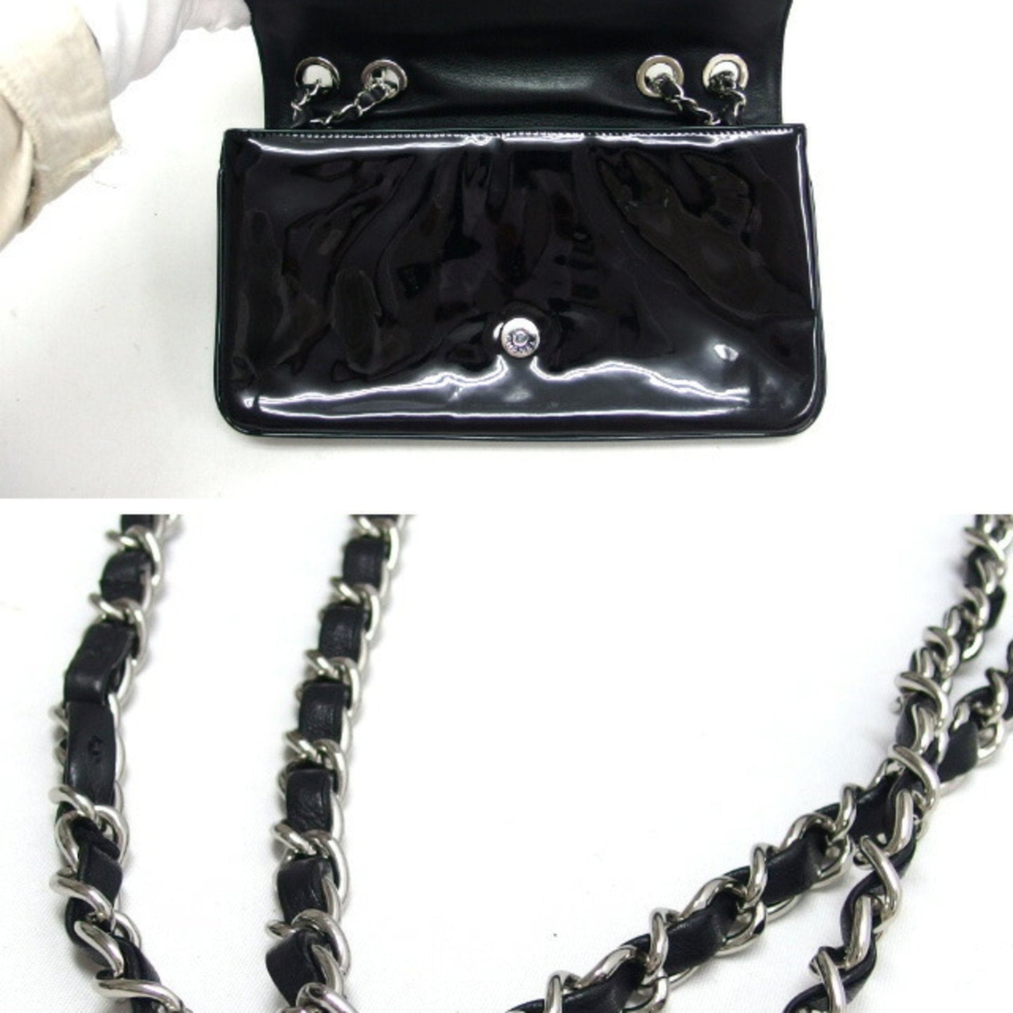 Chanel Classic Flap Bag Patent Leather