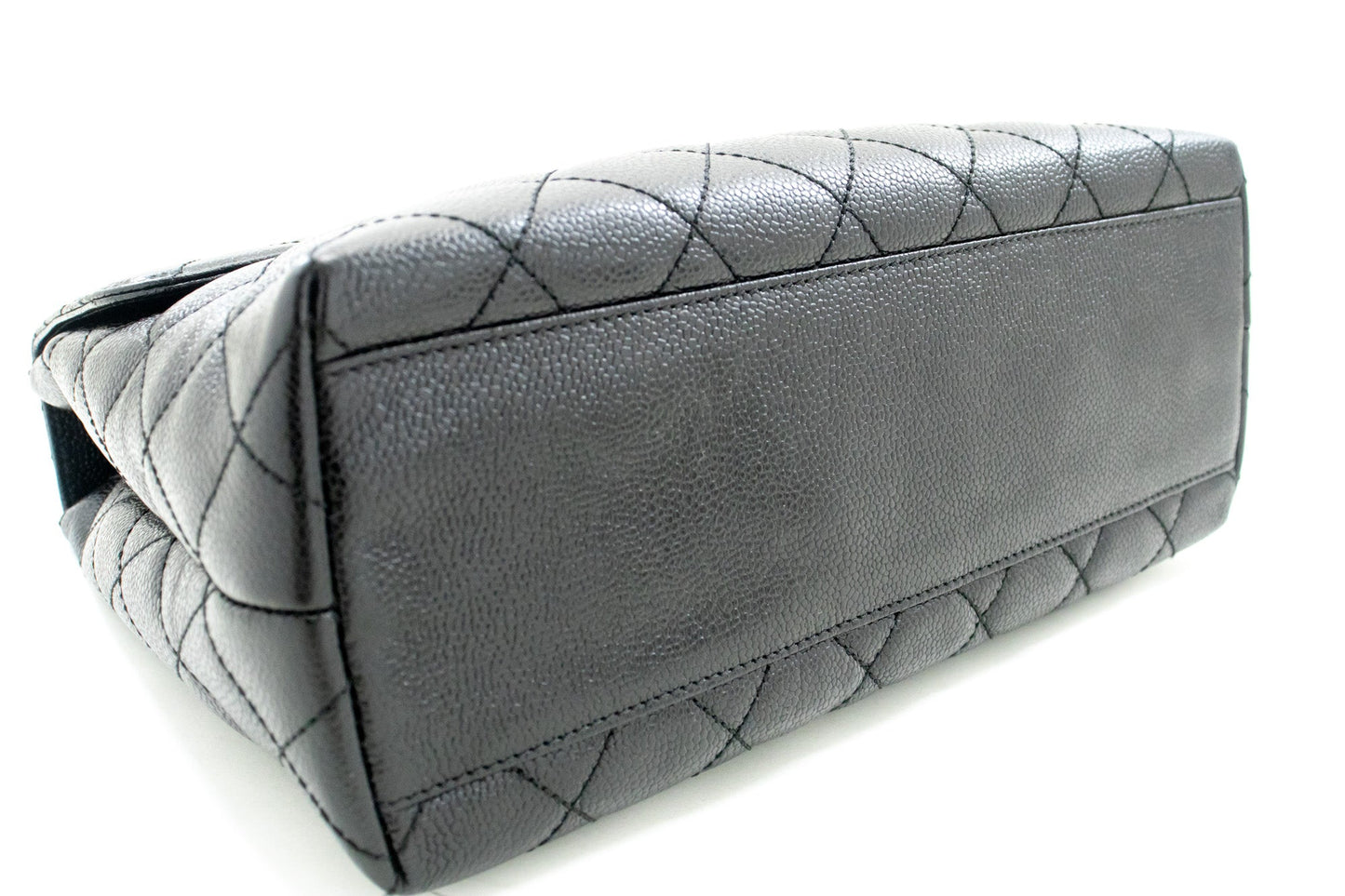 Chanel Classic Handbag Black Quilted Lambskin
