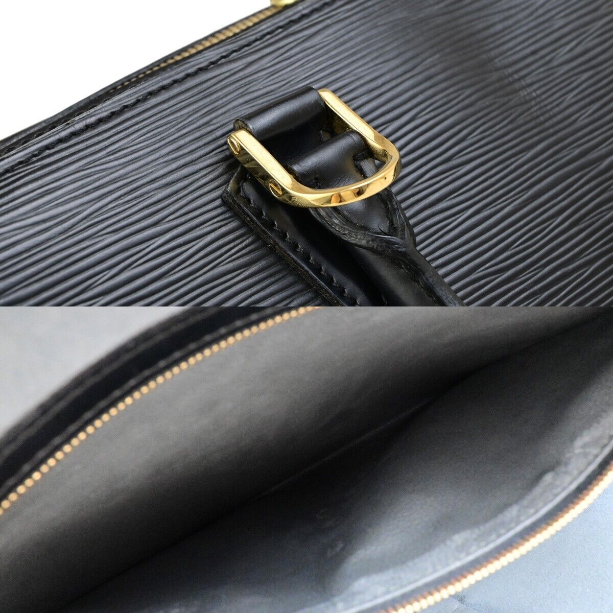 Epi Leather Satchel Handbag