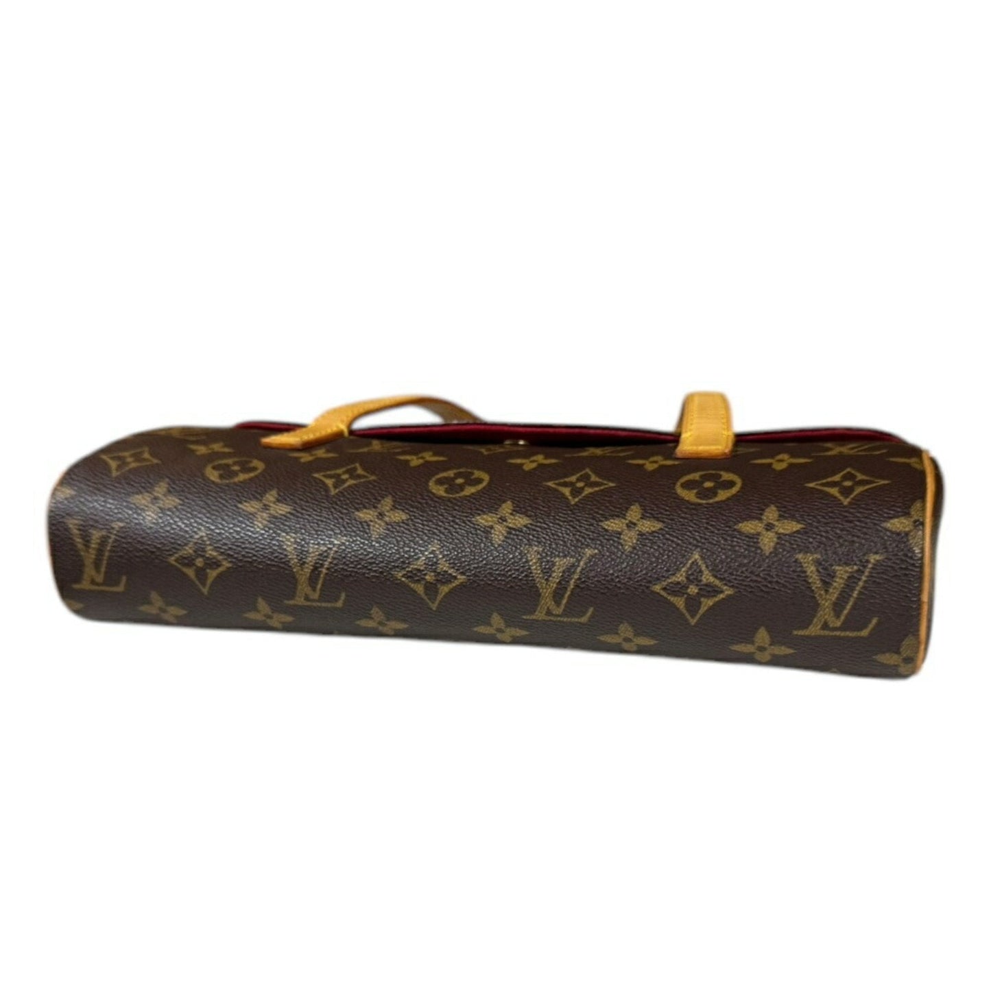 Canvas Handbag with Slight Wear and Scratches