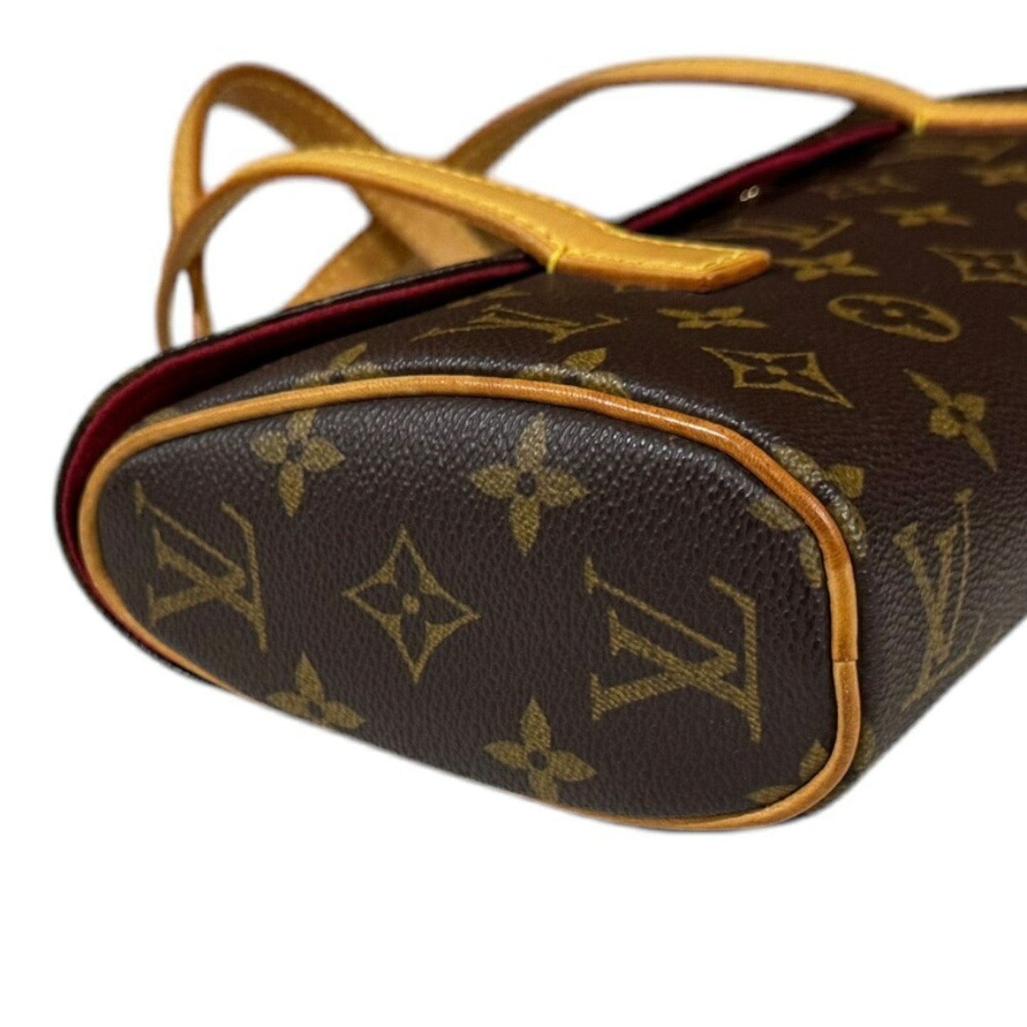 Canvas Handbag with Slight Wear and Scratches