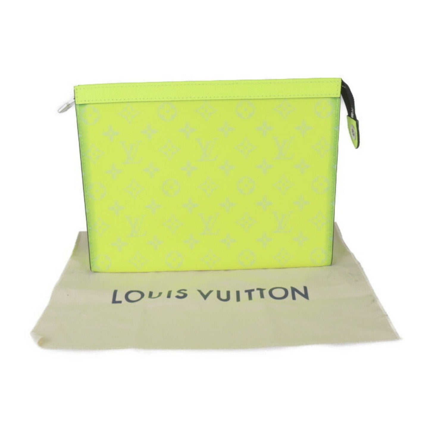 Leather Pochette Voyage with Dust Bag