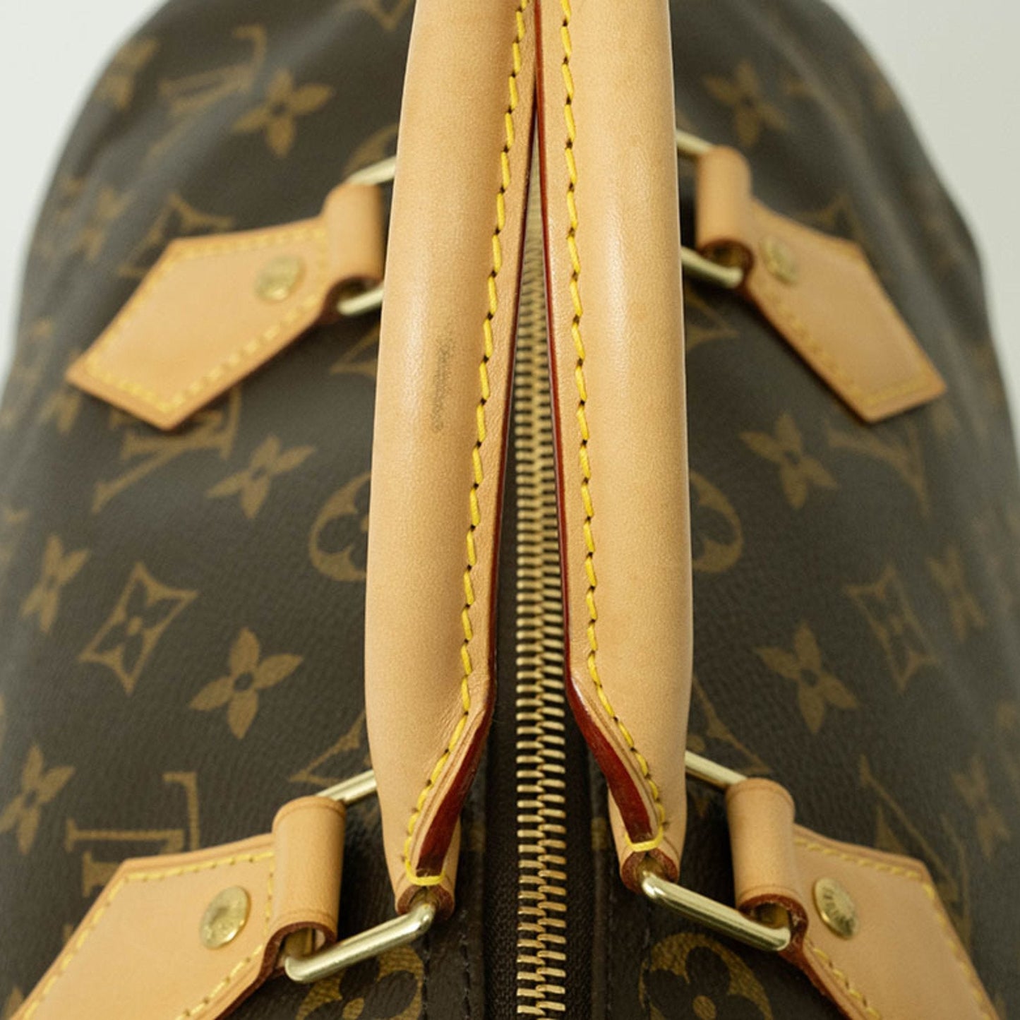 Speedy 25 Monogram Canvas Satchel