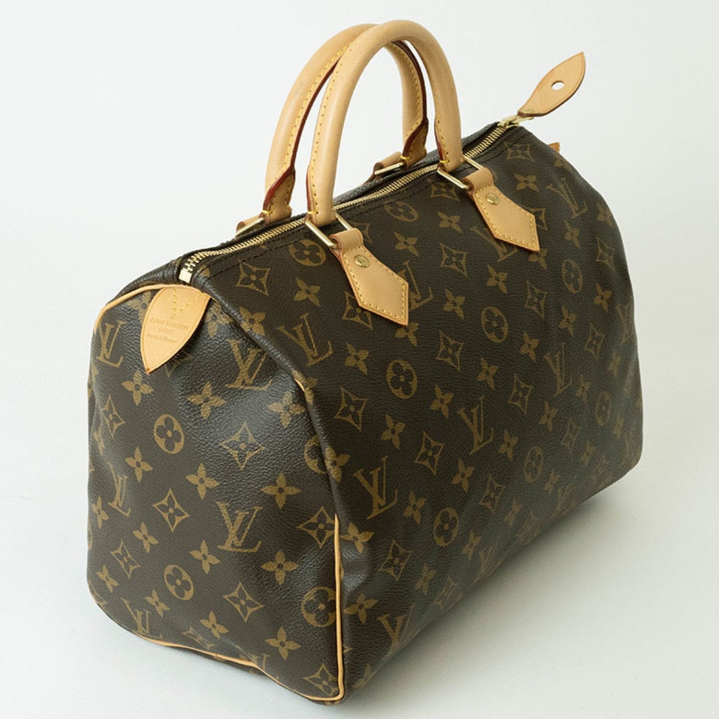 Speedy 25 Monogram Canvas Satchel