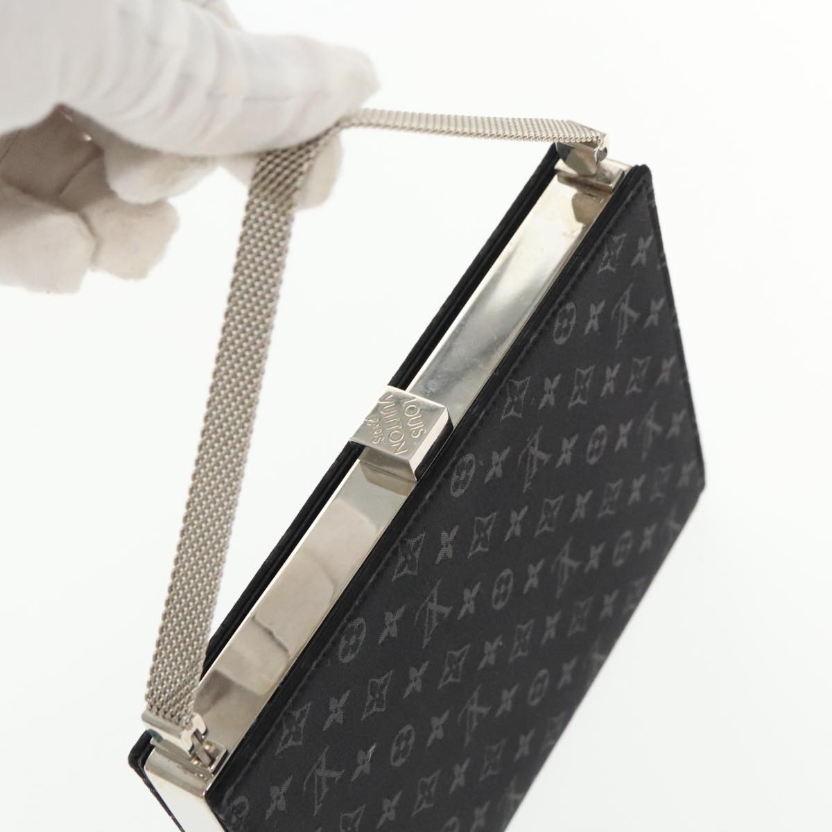 Pochette Monogram Black Velvet