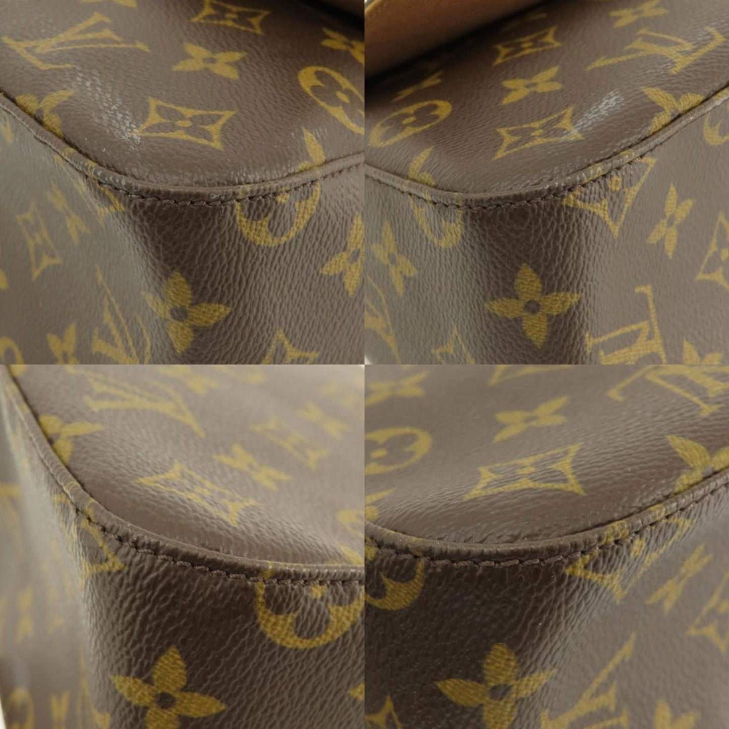 Mini Lin Monogram Canvas Handbag