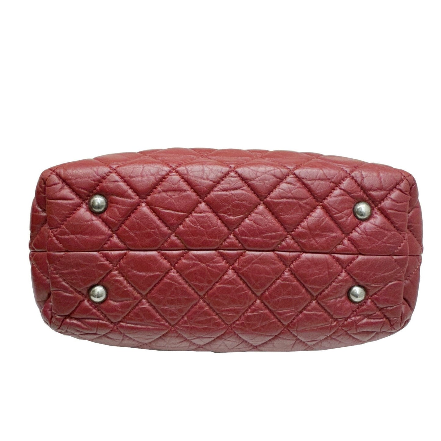 Chanel Quilted Leather Tote Bag Classic Style
