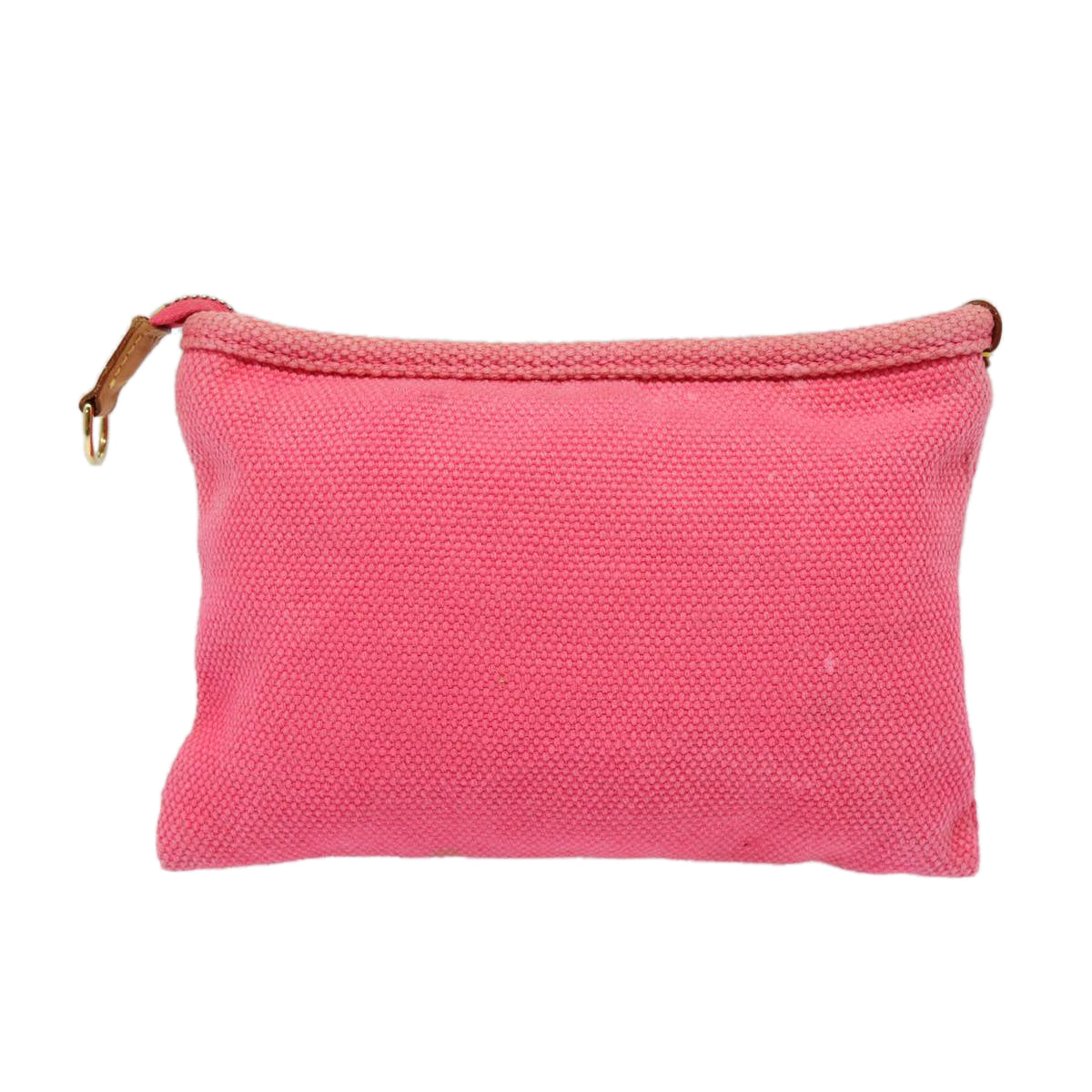 Cosmetic Pouch Pink Canvas