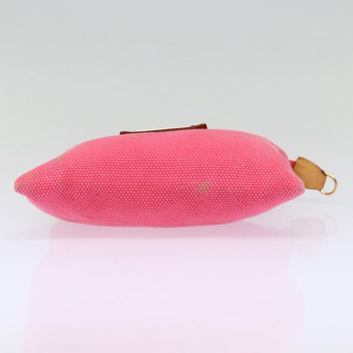Cosmetic Pouch Pink Canvas