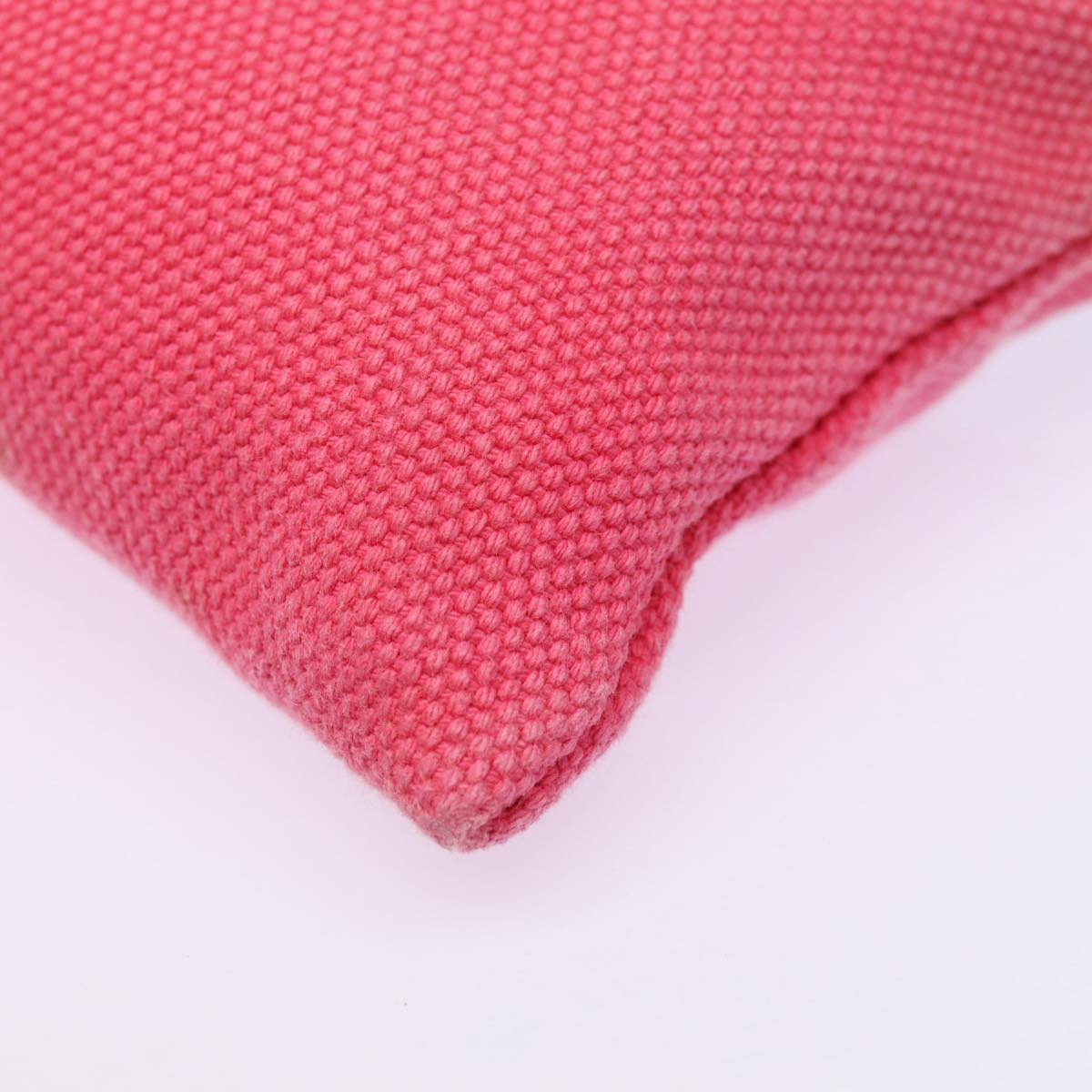 Cosmetic Pouch Pink Canvas