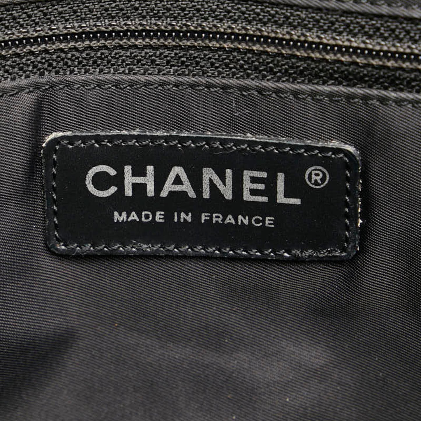 Chanel Quilted Tote Bag Brown Canvas