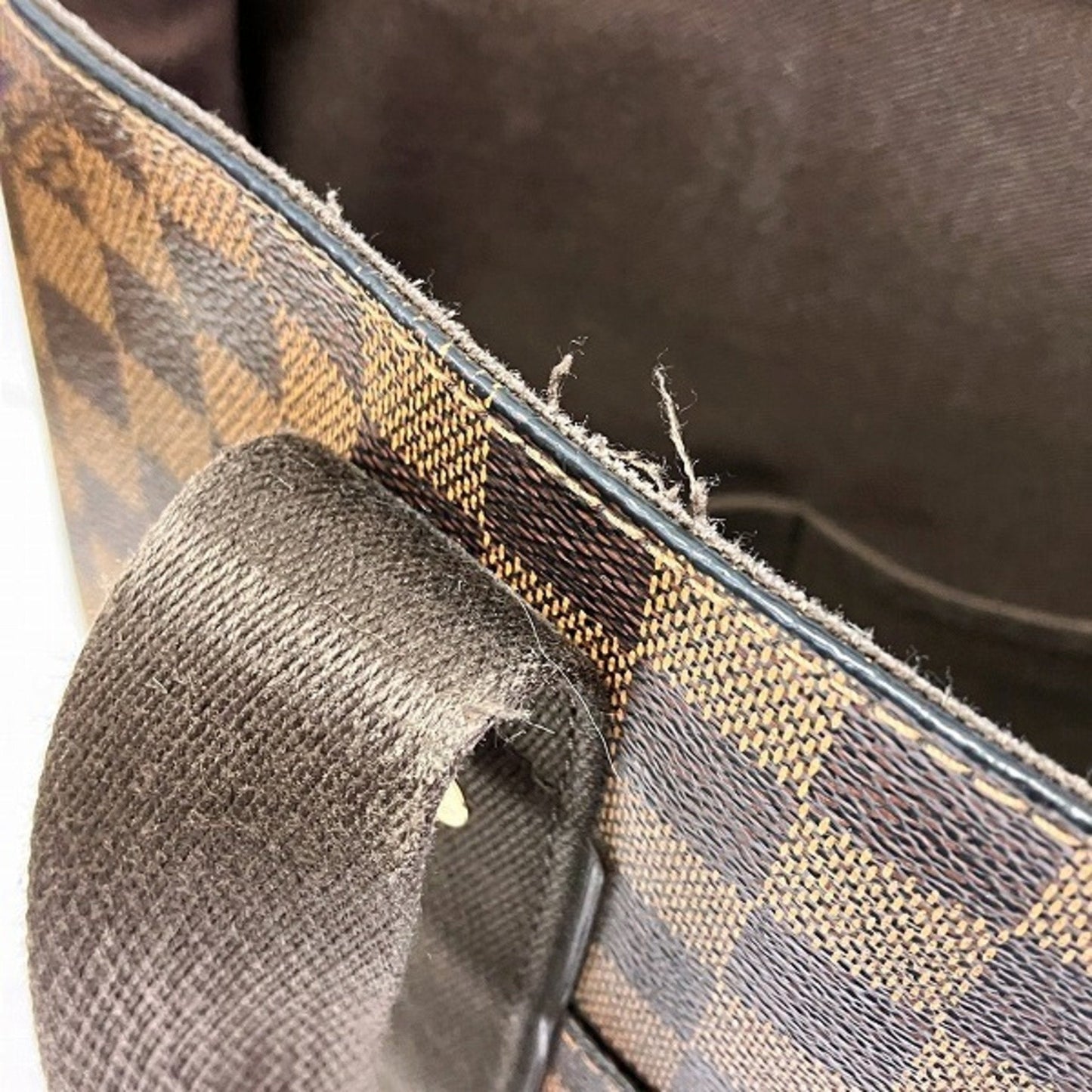Damier Azur Canvas Tote Bag