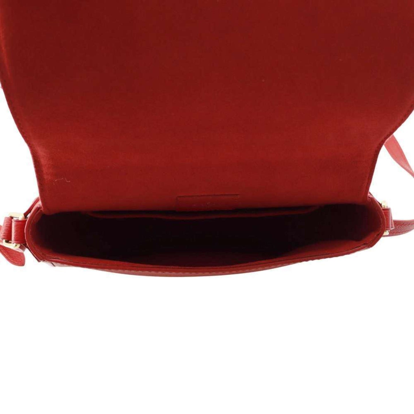 Petite Malle Red Shoulder Bag
