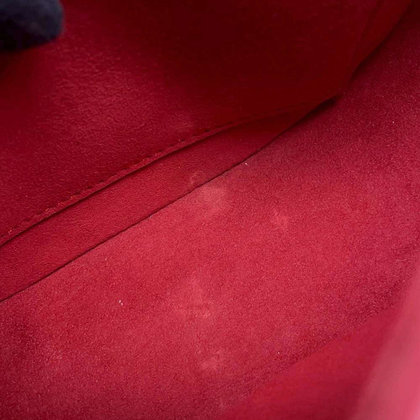 Petite Malle Red Shoulder Bag