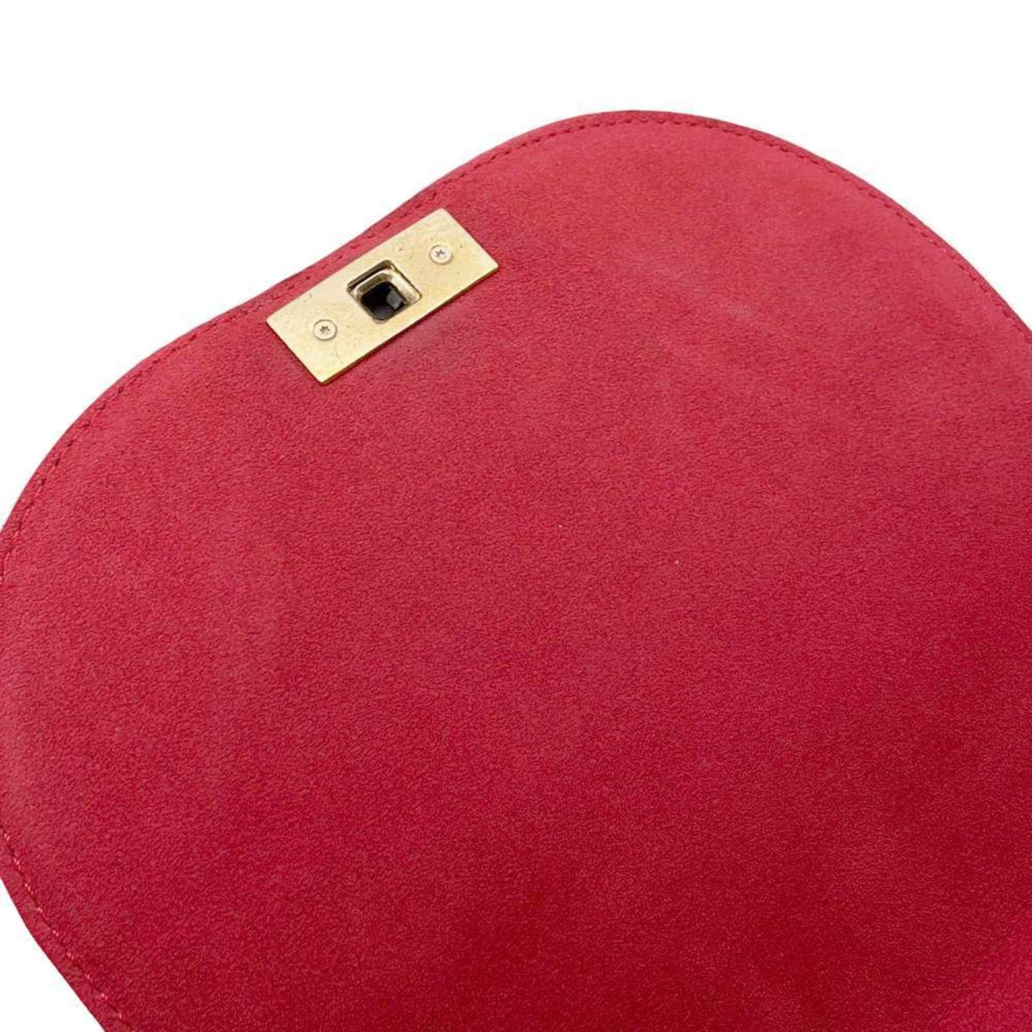 Petite Malle Red Shoulder Bag