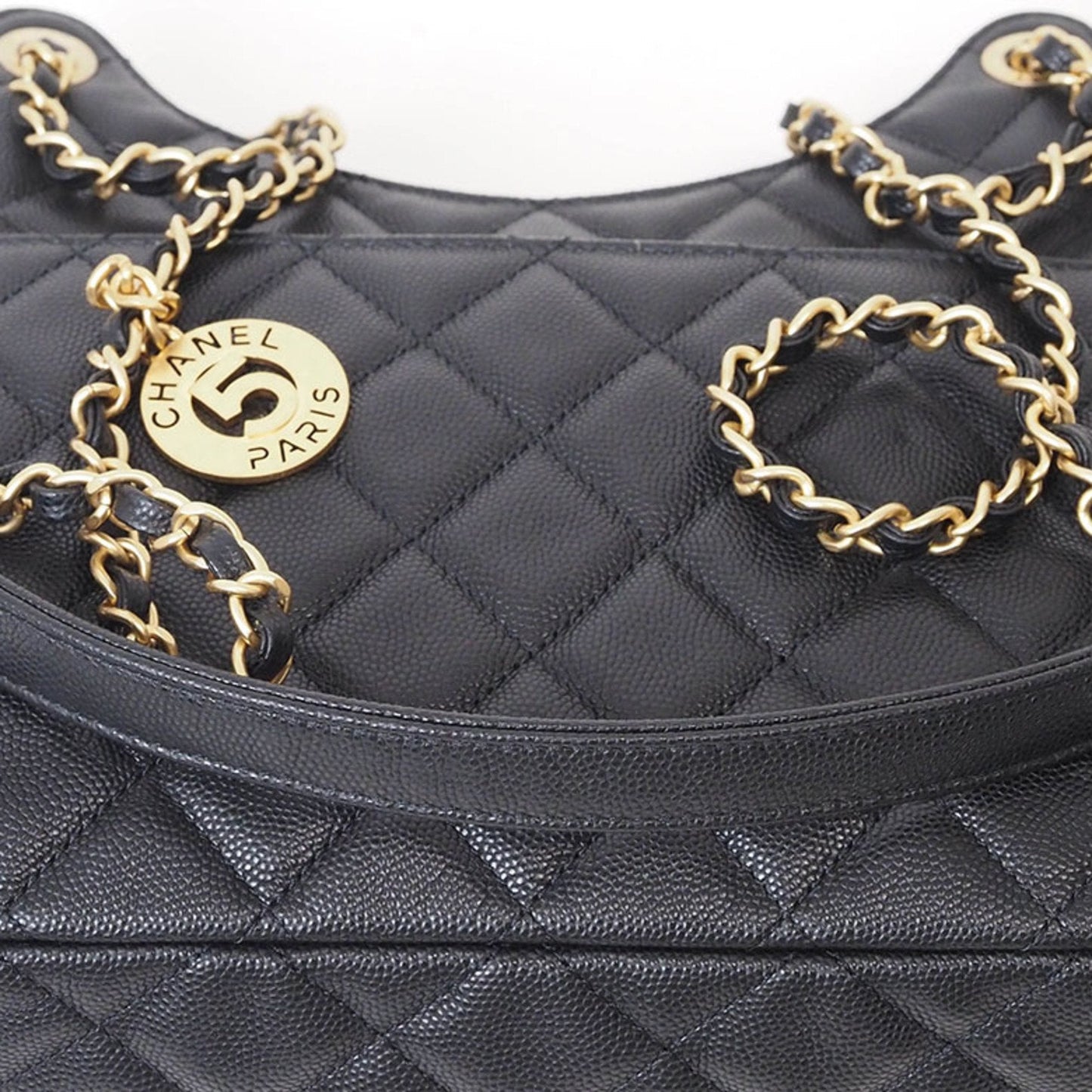 Chanel Classic Shoulder Bag Quilted Leather