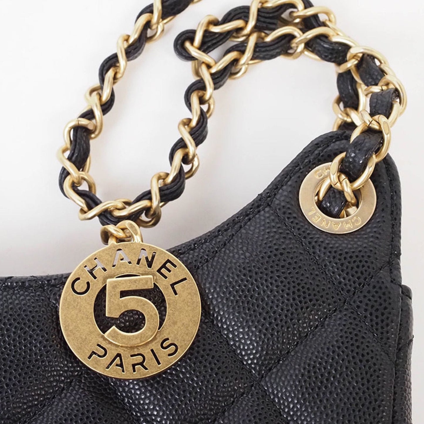 Chanel Classic Shoulder Bag Quilted Leather