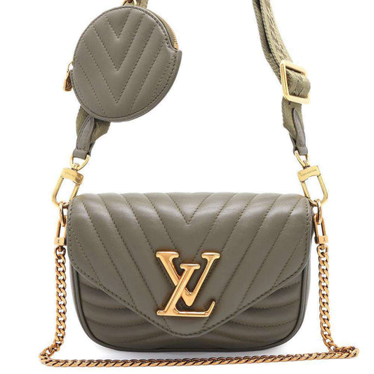 New Wave Leather Shoulder Bag