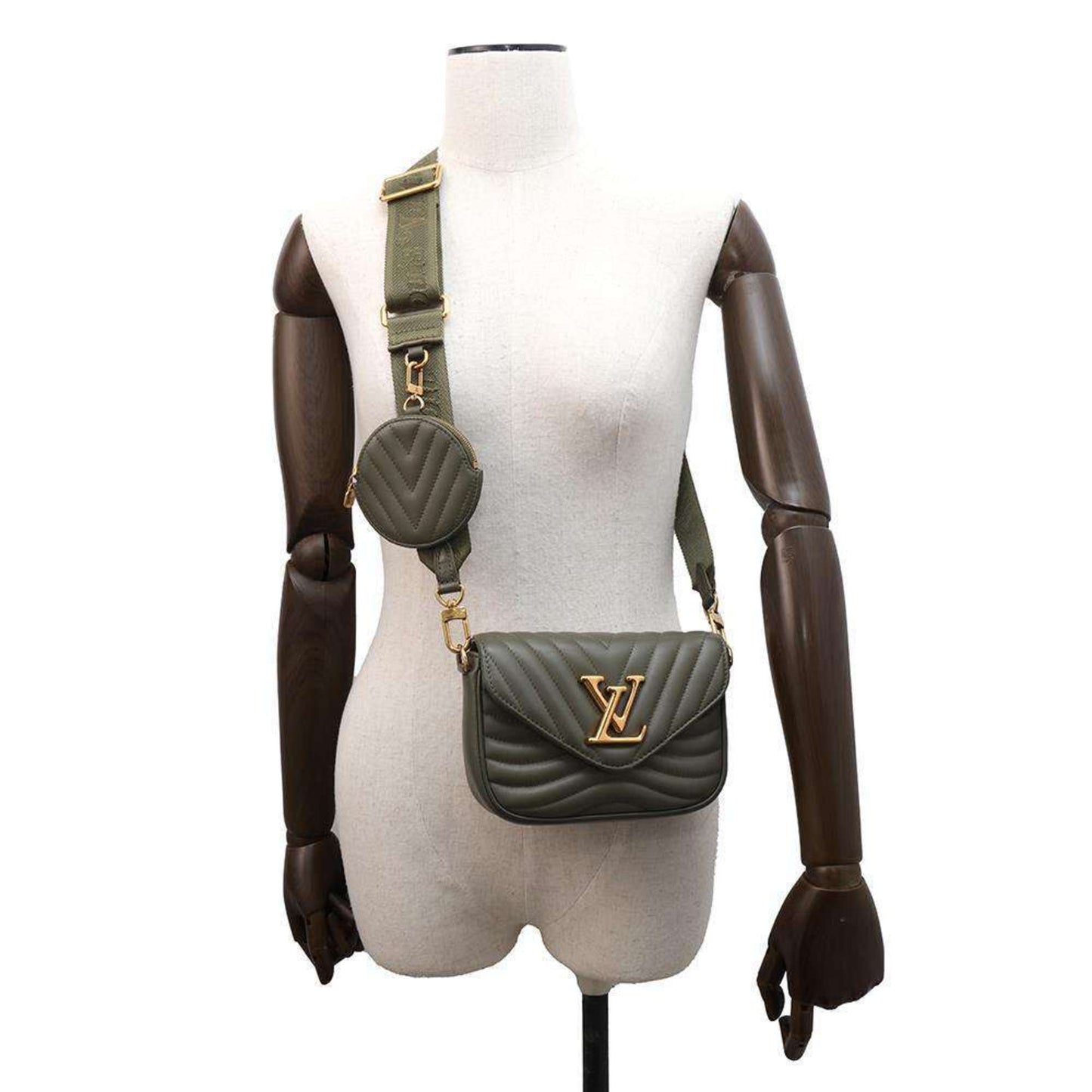 New Wave Leather Shoulder Bag
