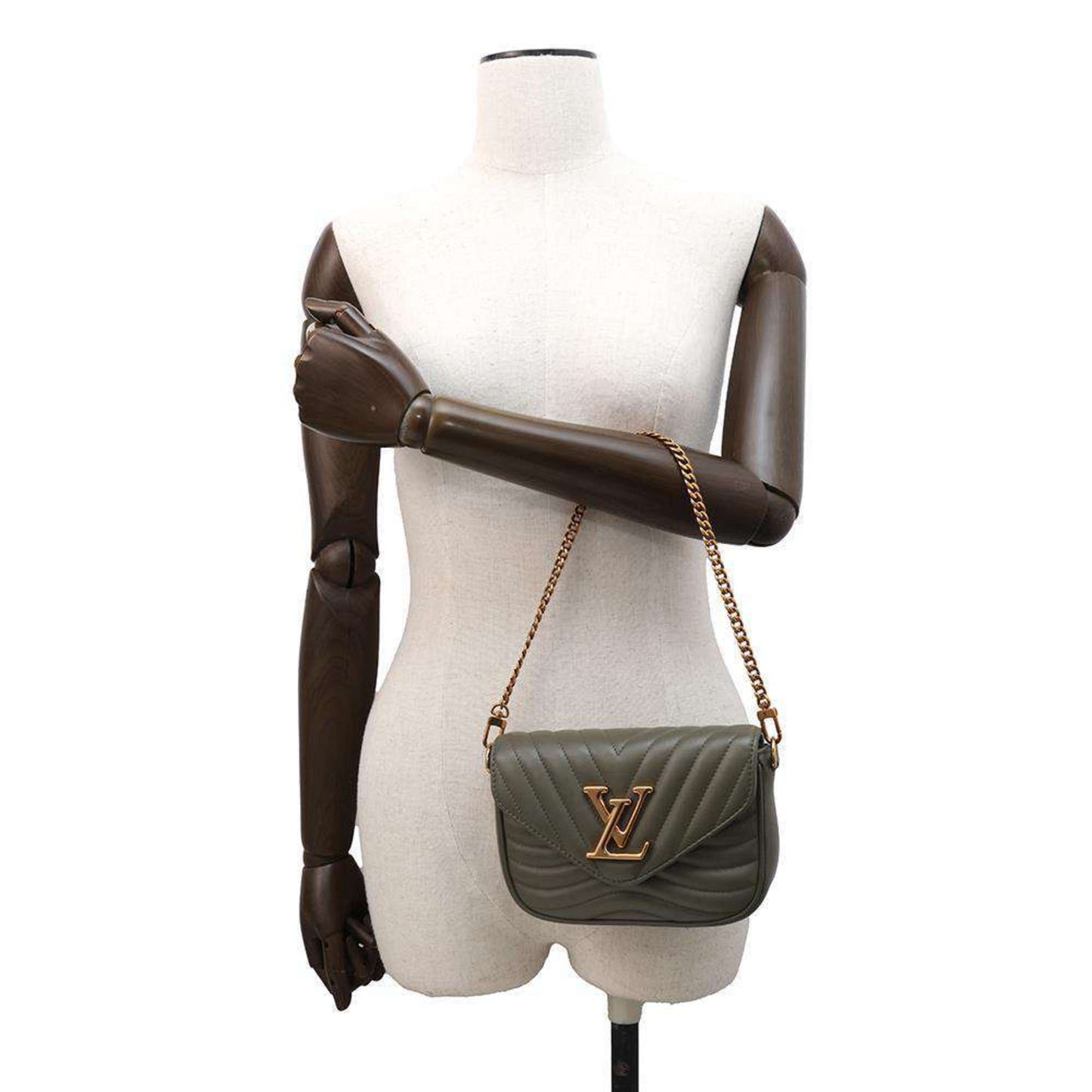 New Wave Leather Shoulder Bag