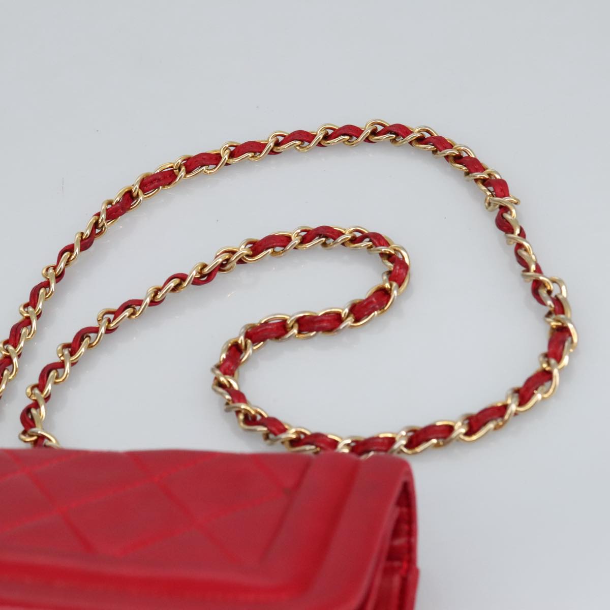 Chanel Classic Double Flap Bag Red Quilted Leather