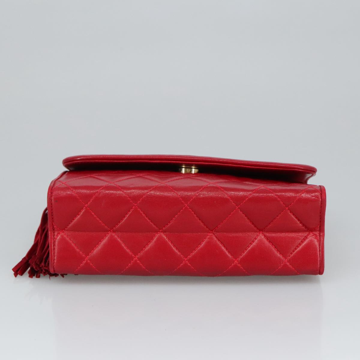 Chanel Classic Double Flap Bag Red Quilted Leather