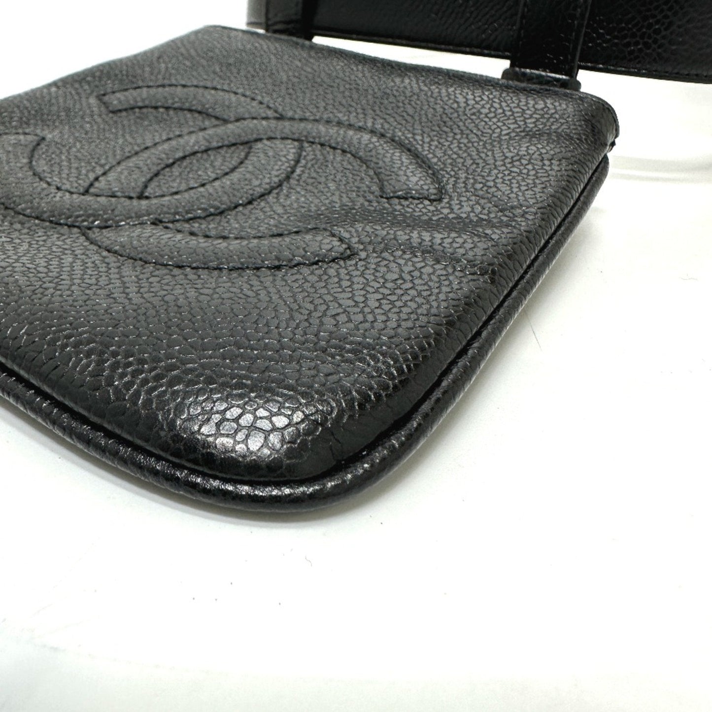 Chanel Caviar Leather Belt Bag