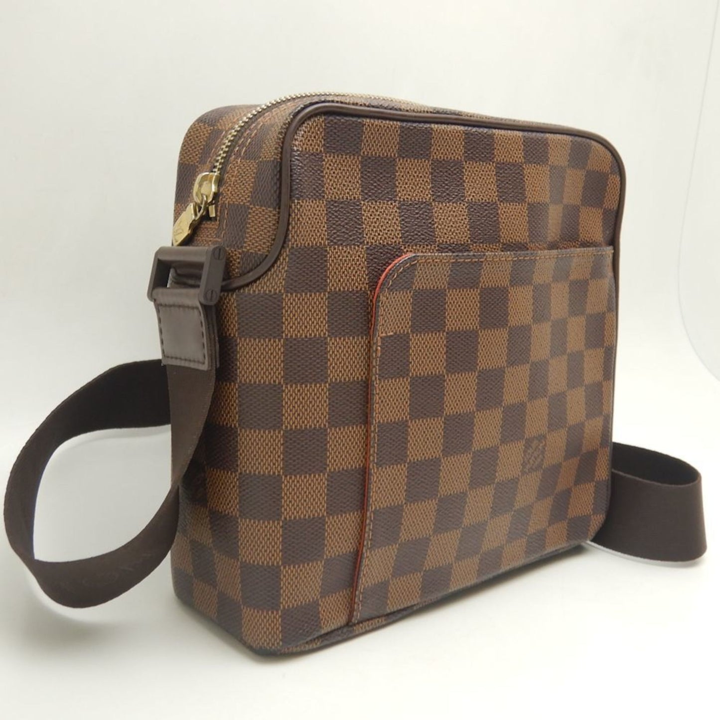 Pochette Damier Azur Canvas Shoulder Bag