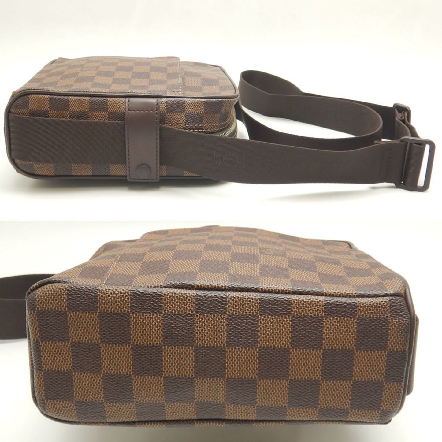 Pochette Damier Azur Canvas Shoulder Bag