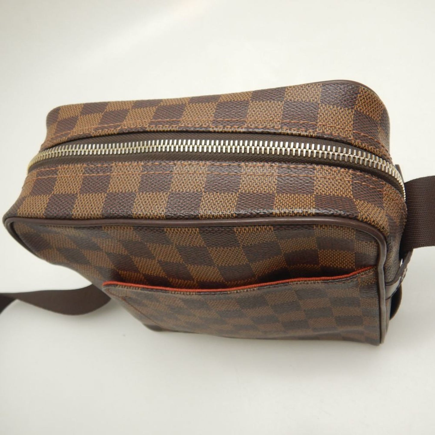 Pochette Damier Azur Canvas Shoulder Bag