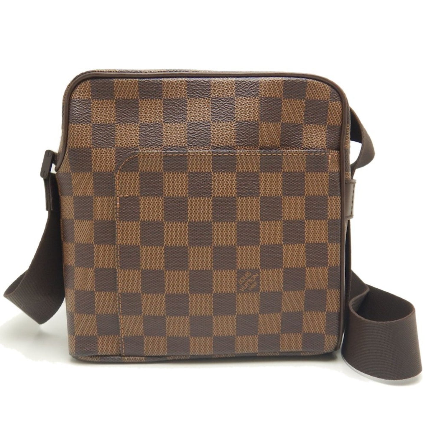 Pochette Damier Azur Canvas Shoulder Bag