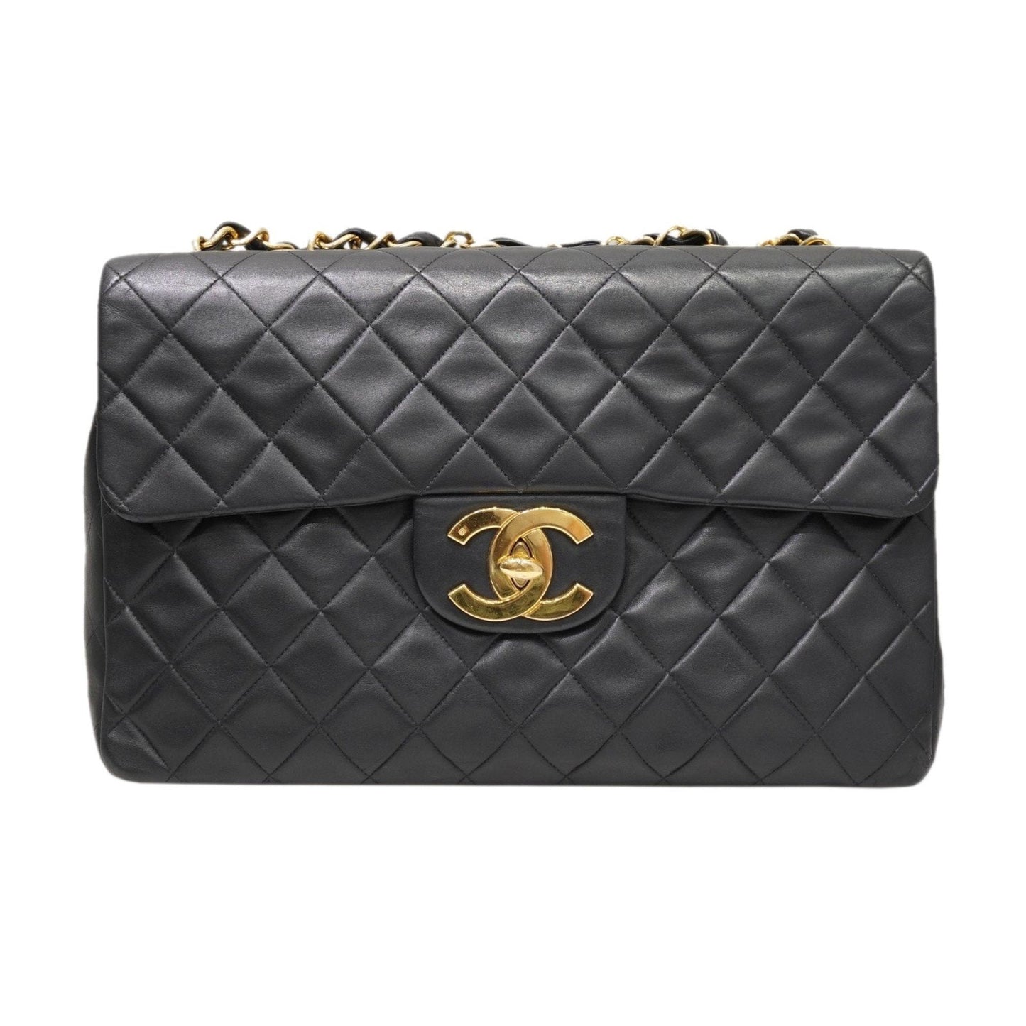 Chanel Classic Jumbo Lambskin Shoulder Bag