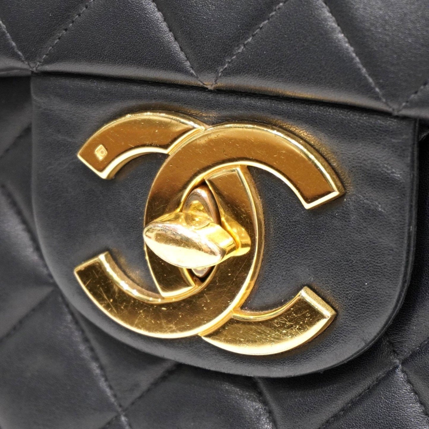 Chanel Classic Jumbo Lambskin Shoulder Bag